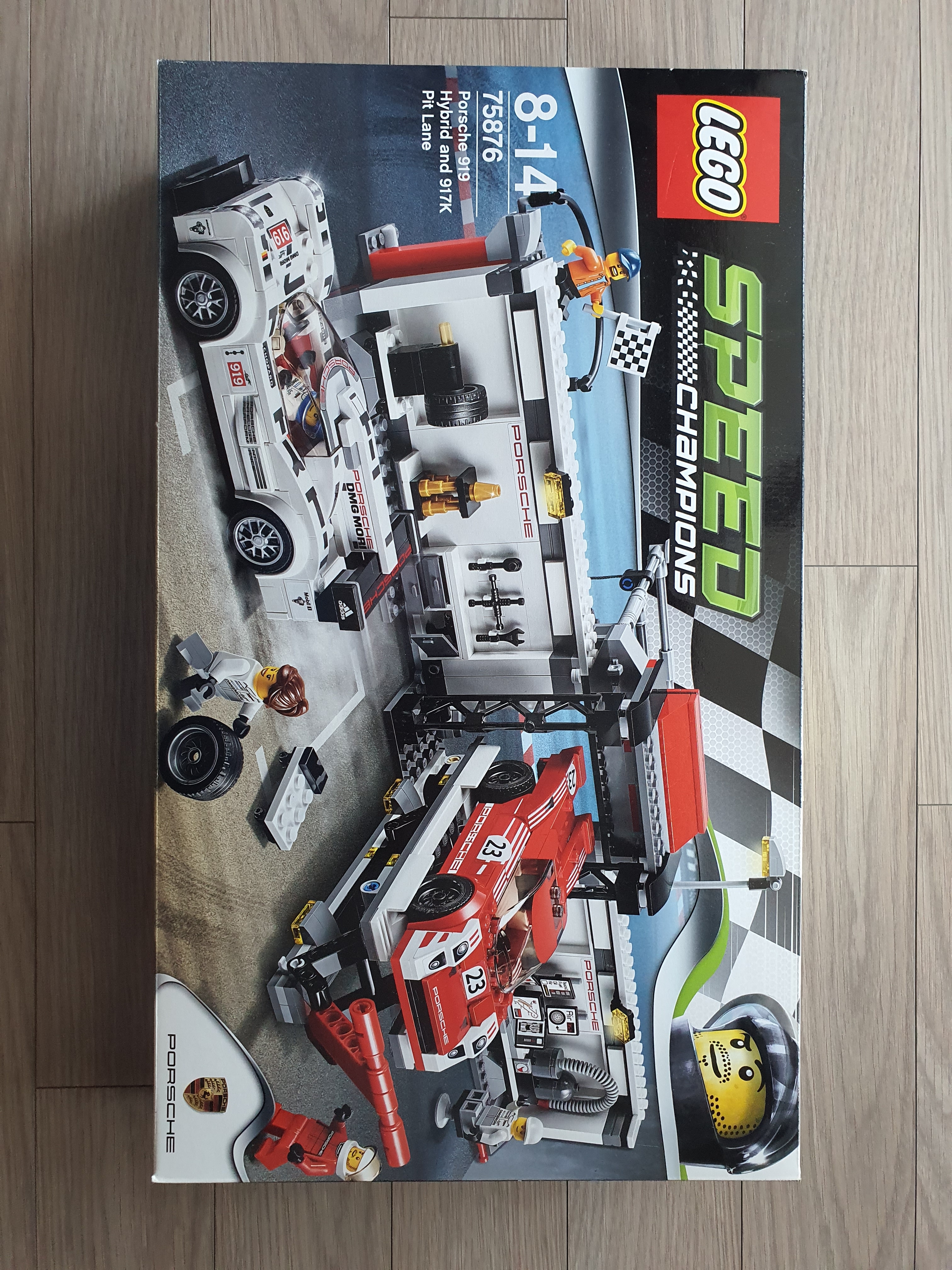 Lego Porsche 919 Hybrid And 917K Pit Lane 착용 스타일 - 1