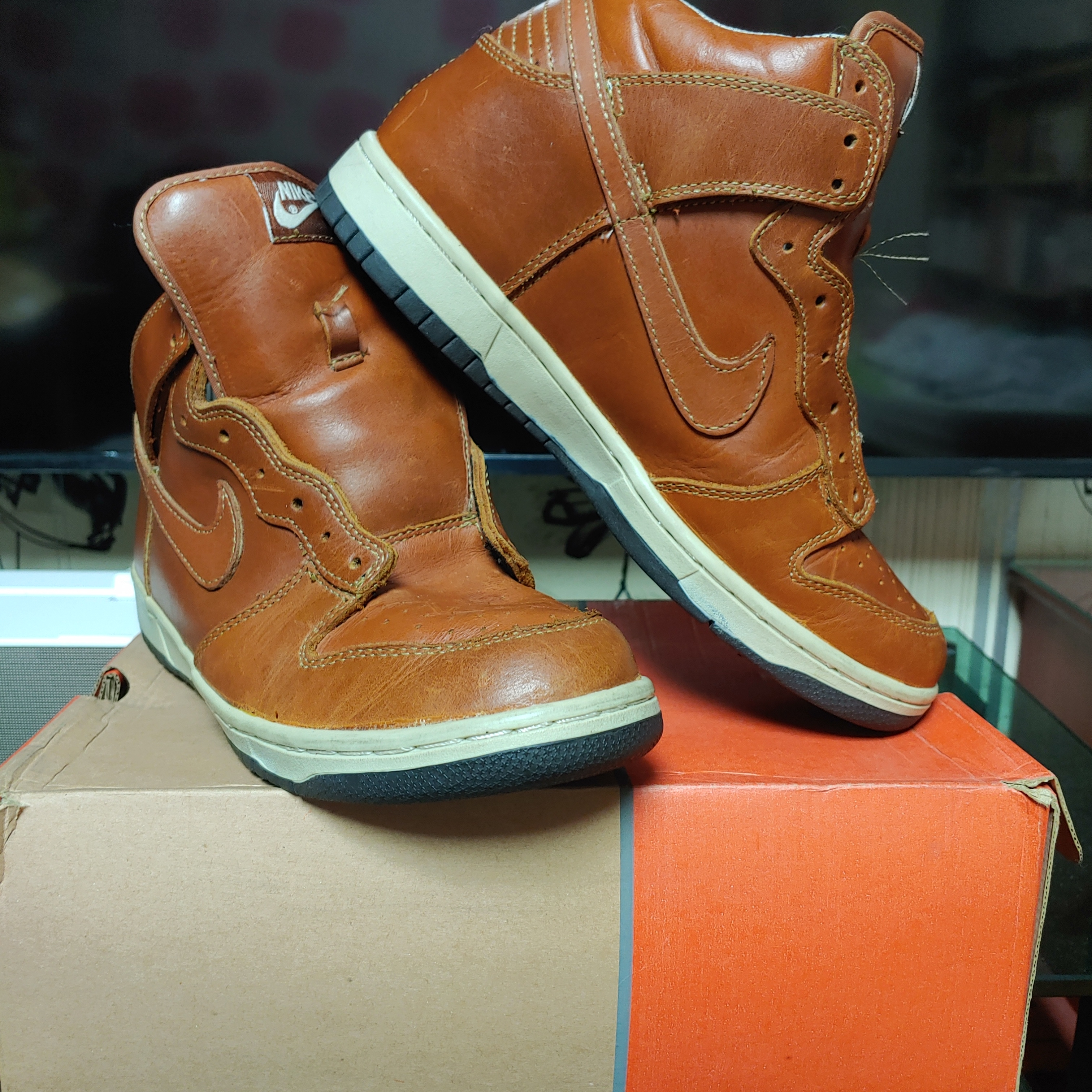 Nike Dunk High PRM Curry 착용 스타일 - 2