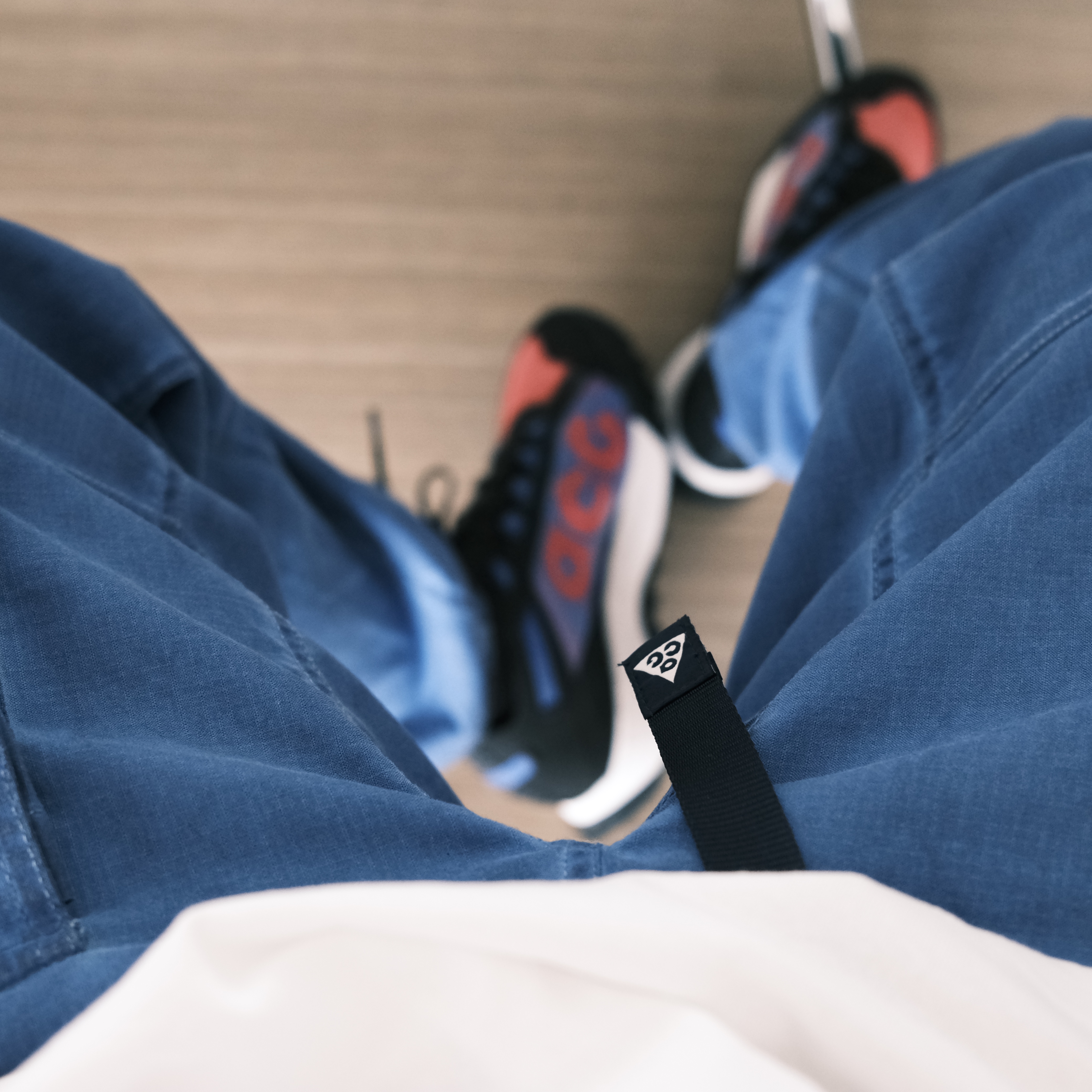 Nike ACG Watchman Peak Pants Blue Void - Asia, Nike ACG Zoom Terra Zaherra Rush Pink 착용 스타일 - 1
