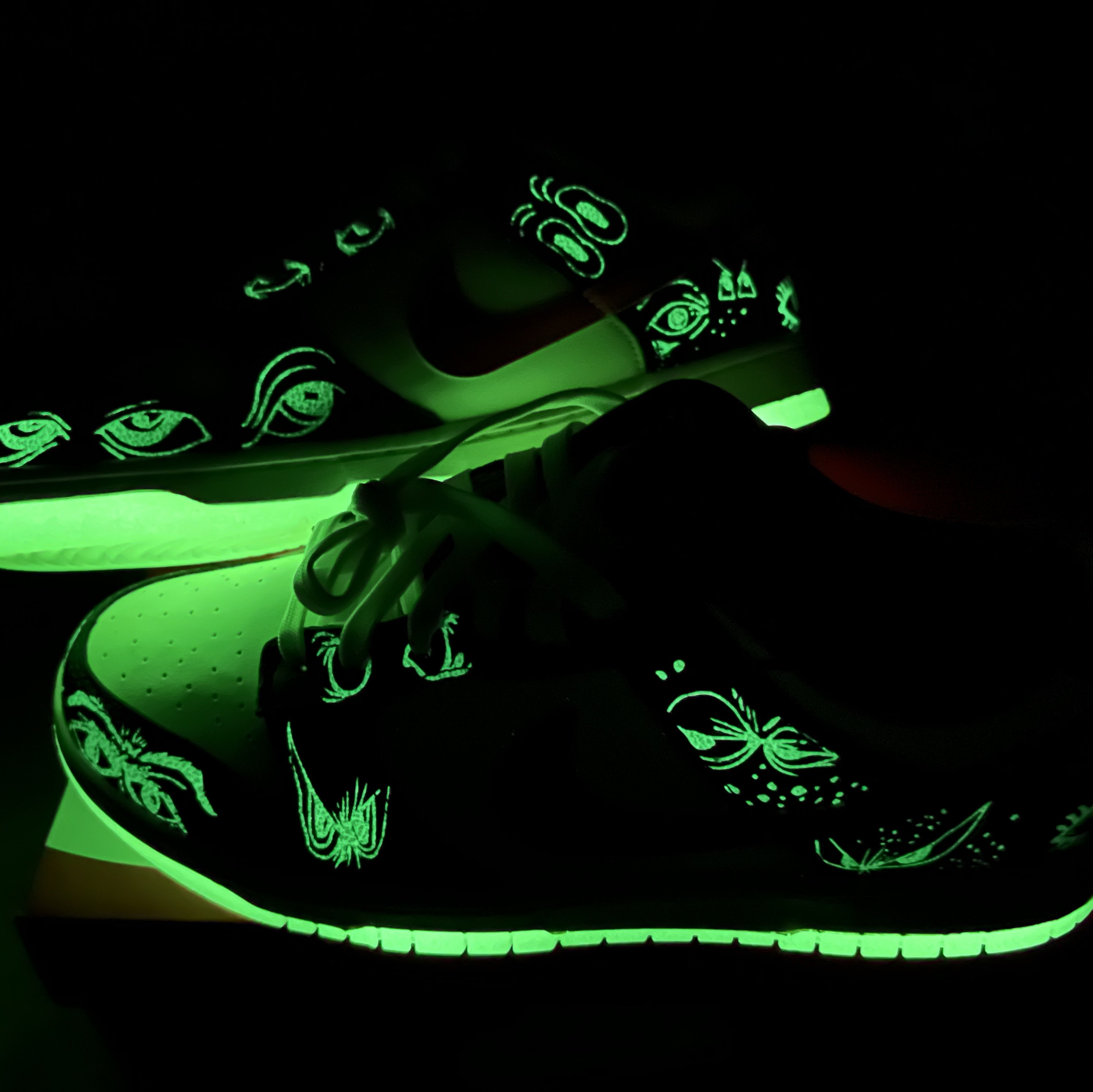 Nike Dunk Low Retro PRM Halloween 착용 스타일 - 2