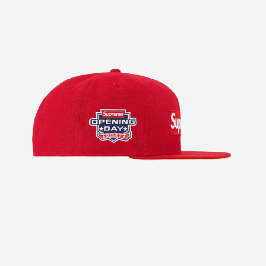 Supreme No Comp Box Logo New Era Red - 21FW 상세 이미지 2