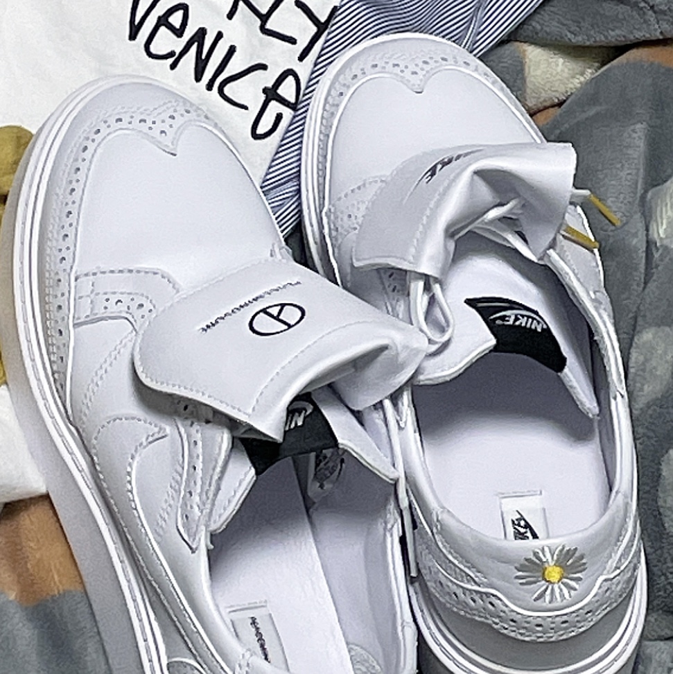 Nike x Peaceminusone Kwondo1 White 착용 스타일 - 1