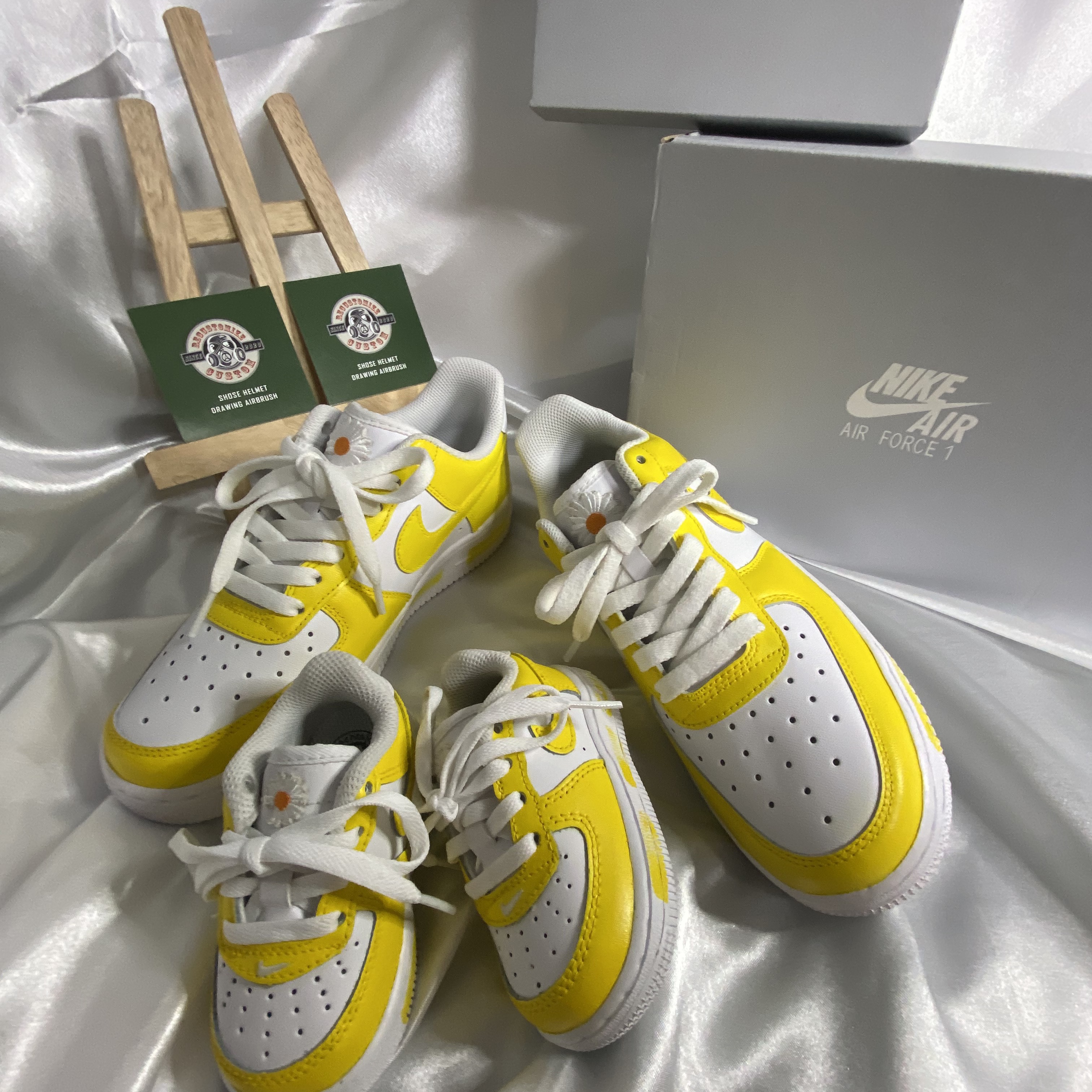(W) Nike Air Force 1 '07 Low White, (TD) Nike Force 1 LE White 착용 스타일 - 3
