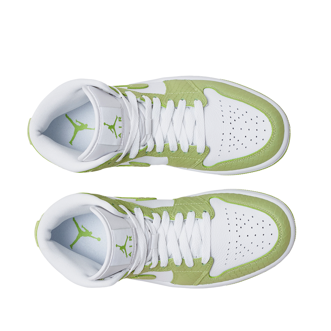 (W) 조던 1 미드 SE 비비드 그린((W) Jordan 1 Mid SE Vivid Green) - 2