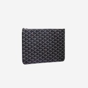 Goyard Senat Pochette MM Navy Blue