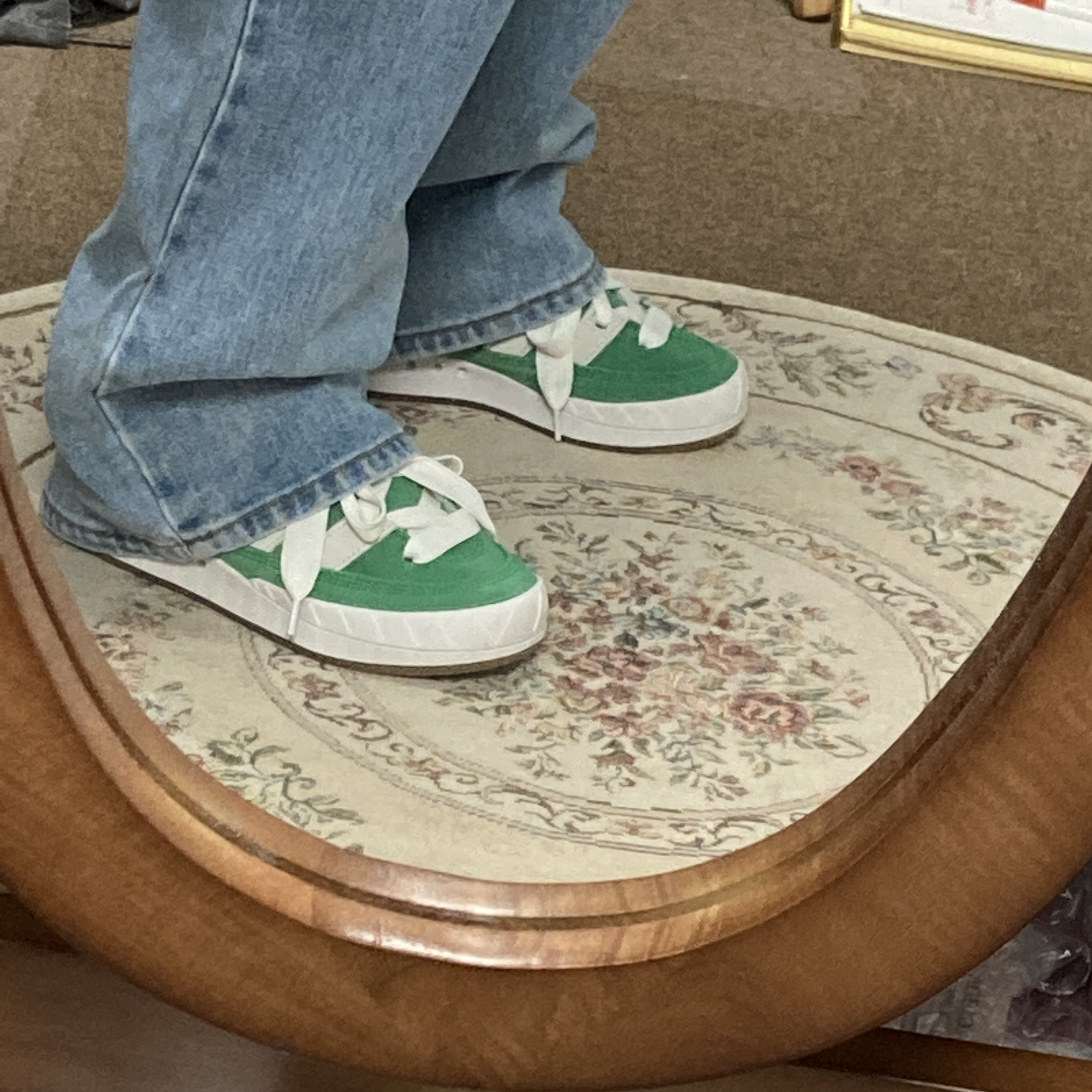 Adidas Adimatic Green 착용 스타일 - 2