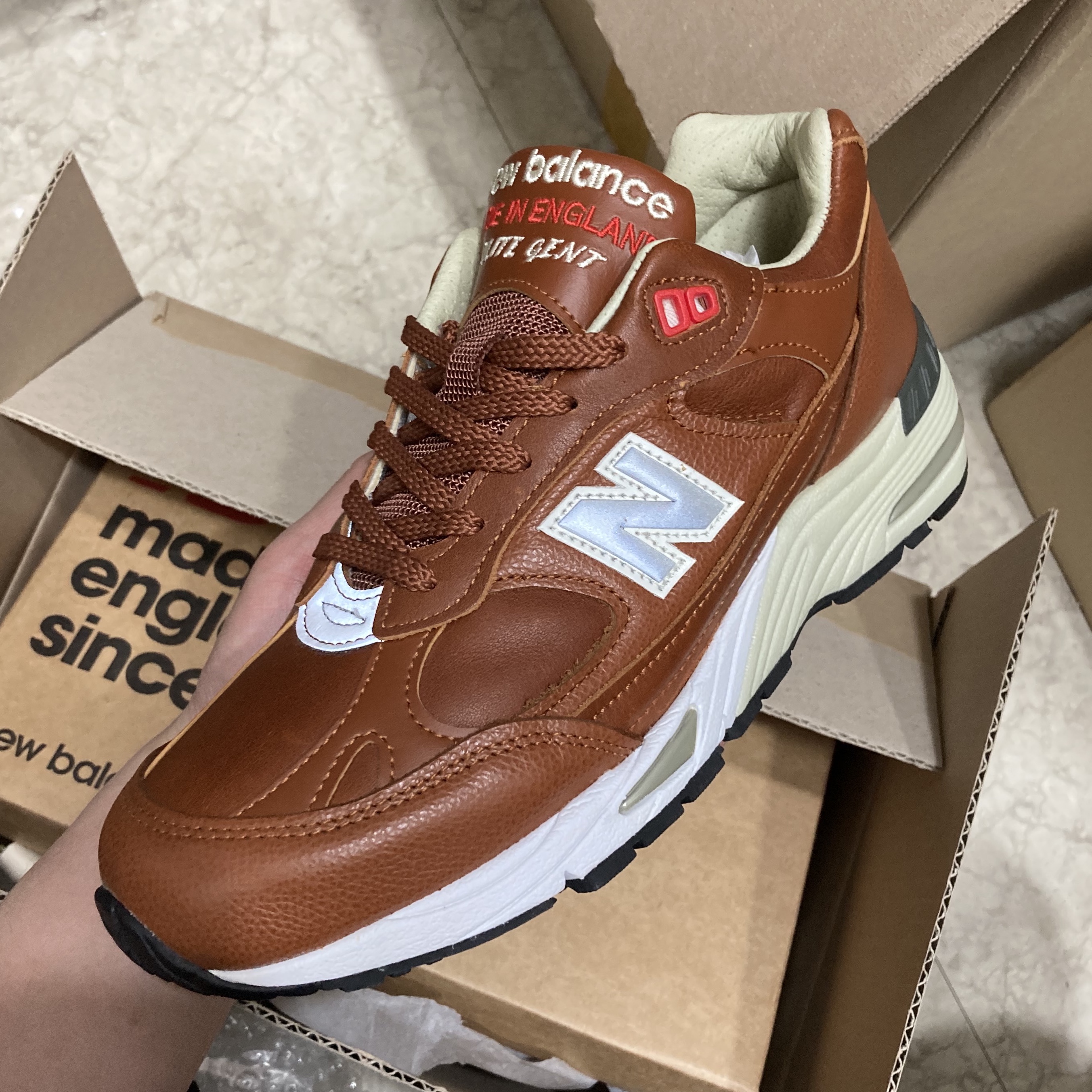 New Balance 991 Made in UK Elite Gent 착용 스타일