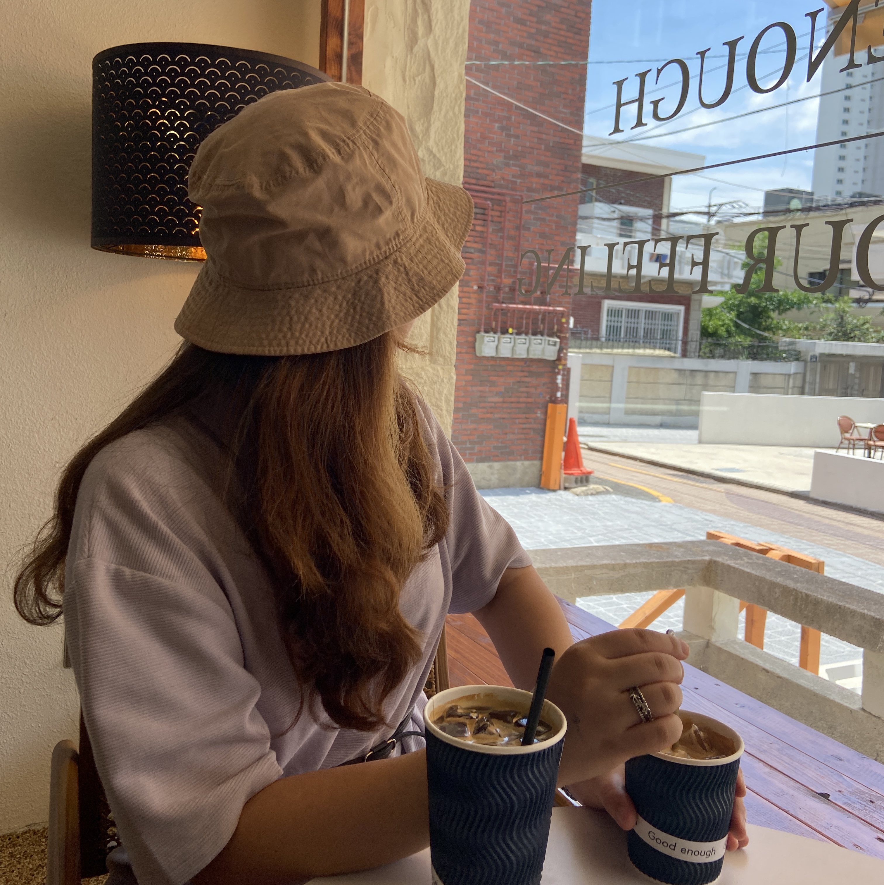 Jordan Jumpman Washed Bucket Hat Hemp 착용 스타일 - 1