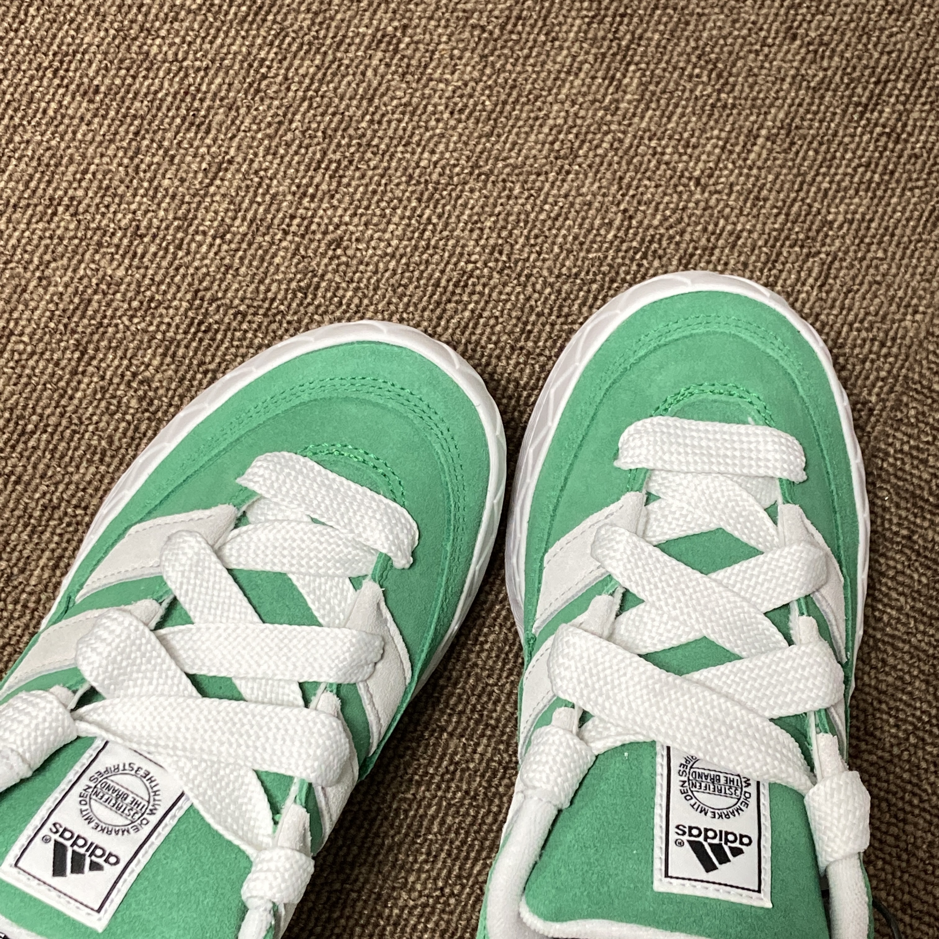 Adidas Adimatic Green 착용 스타일 - 3