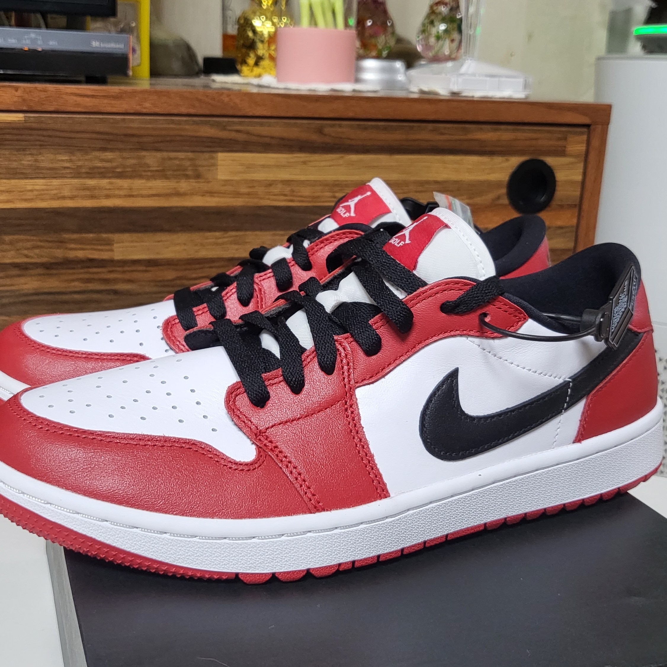 Jordan 1 Low Golf Chicago 착용 스타일 - 2