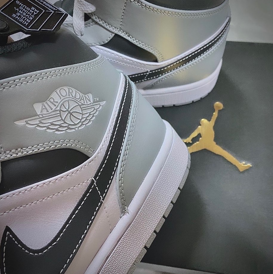 Jordan 1 Mid Light Smoke Grey Anthracite 착용 스타일