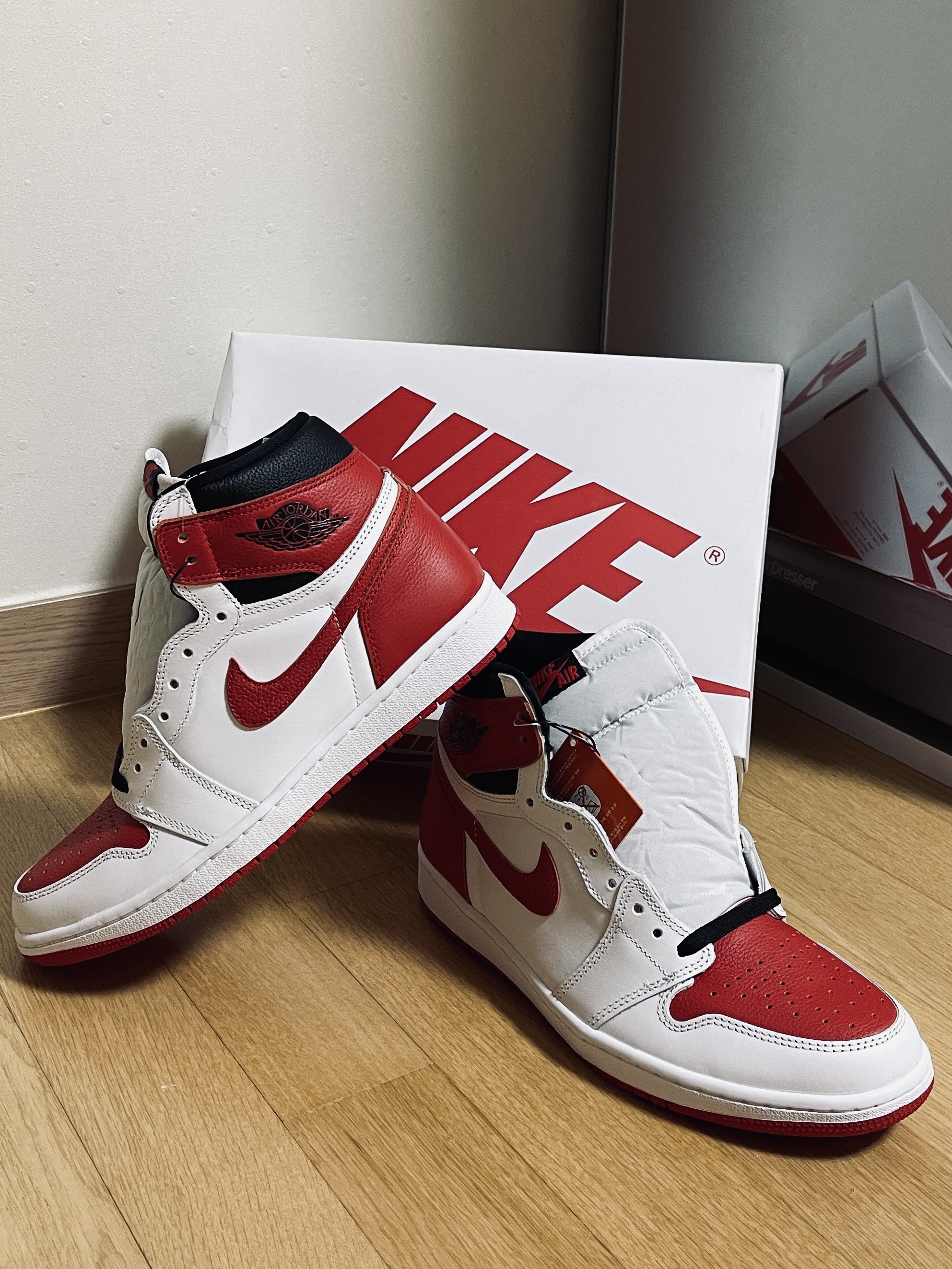Jordan 1 Retro High OG Heritage 착용 스타일