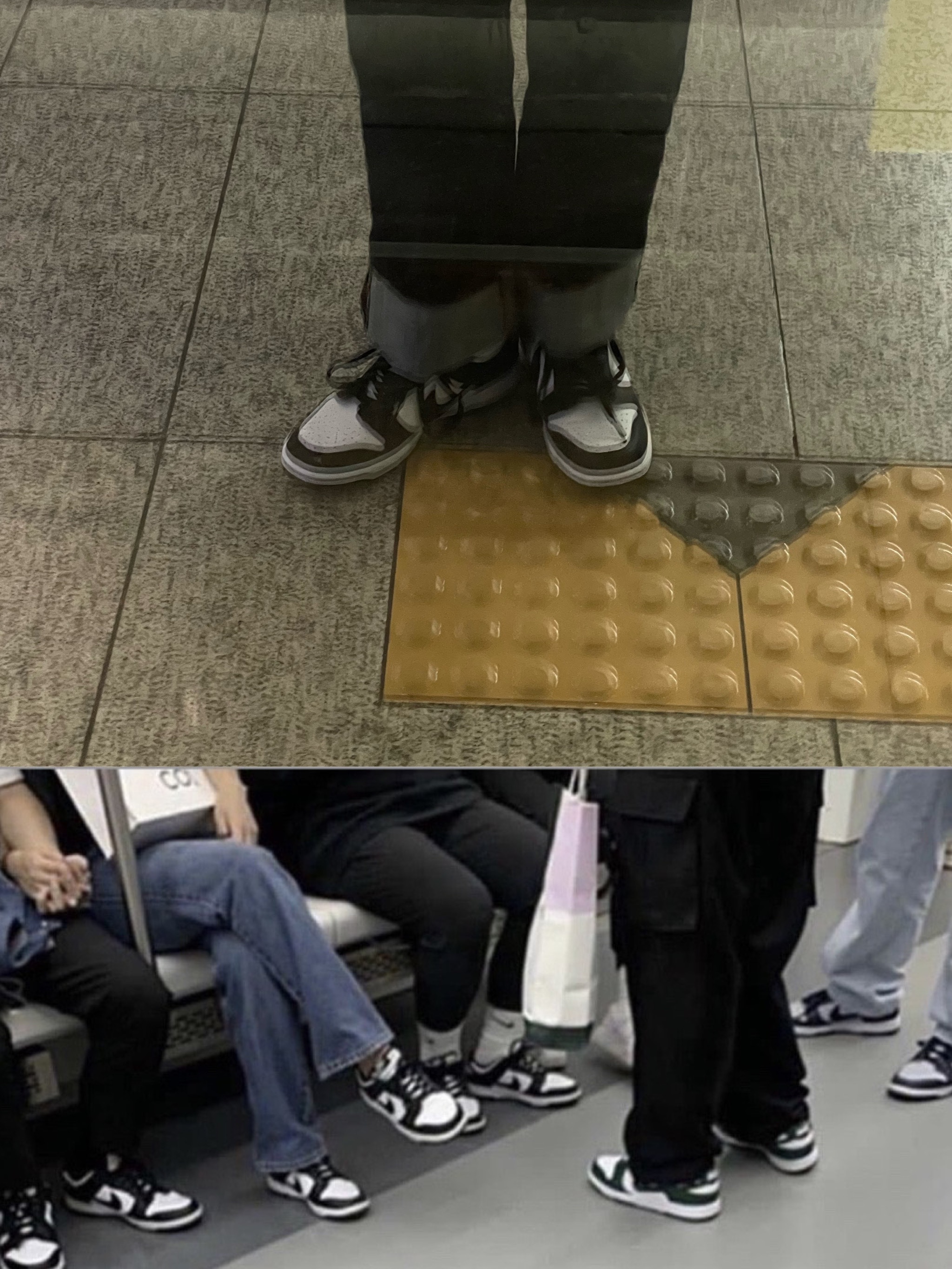 (GS) Nike Dunk Low Black, Nike Dunk Low Retro Black 착용 스타일