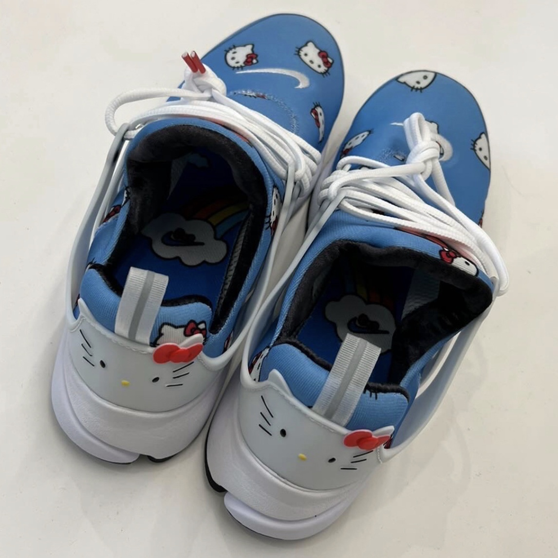Nike x Hello Kitty Air Presto University Blue, (TD) Nike x Hello Kitty Air Presto University Blue 착용 스타일 - 5