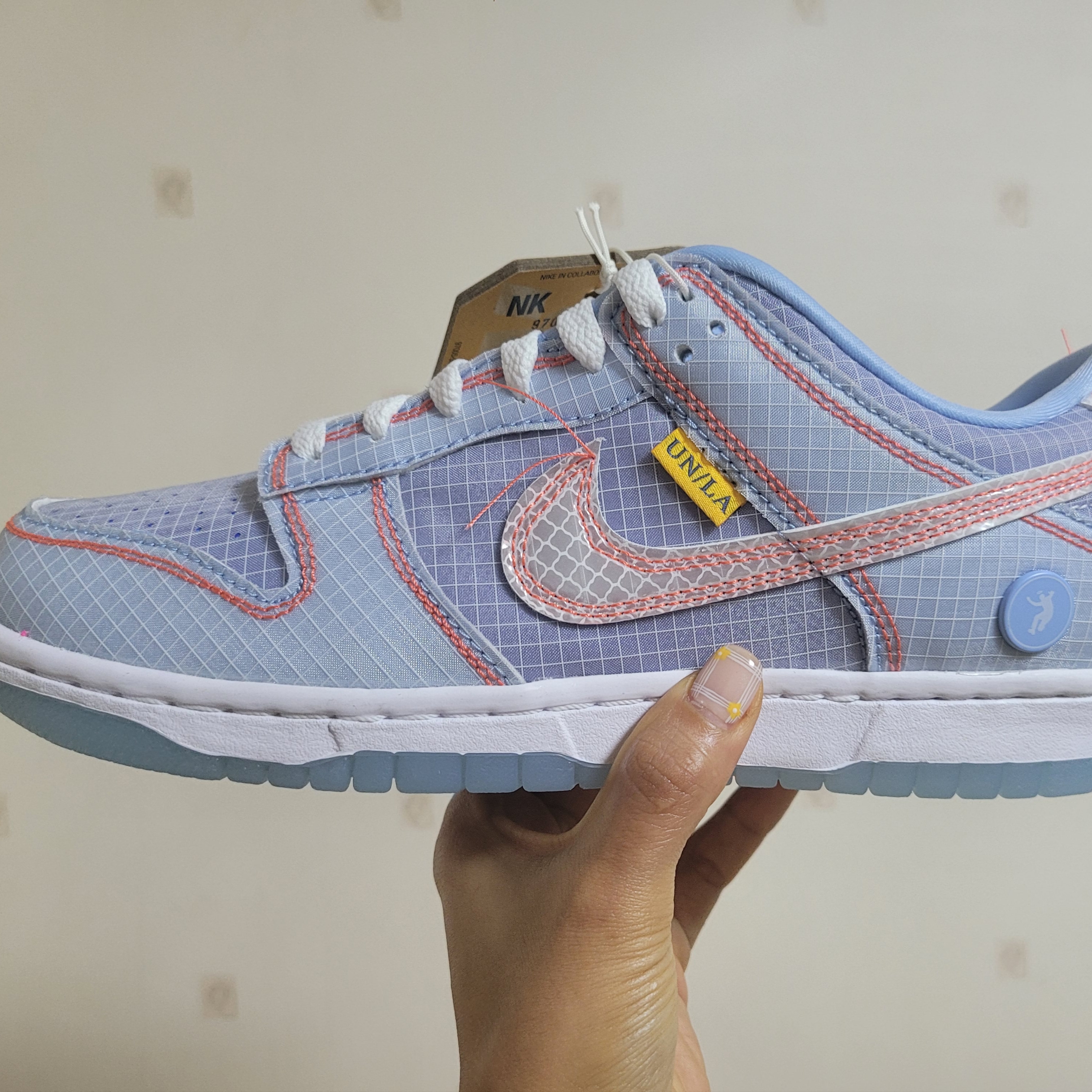 Nike x Union Dunk Low Passport Pack Argon 착용 스타일 - 2