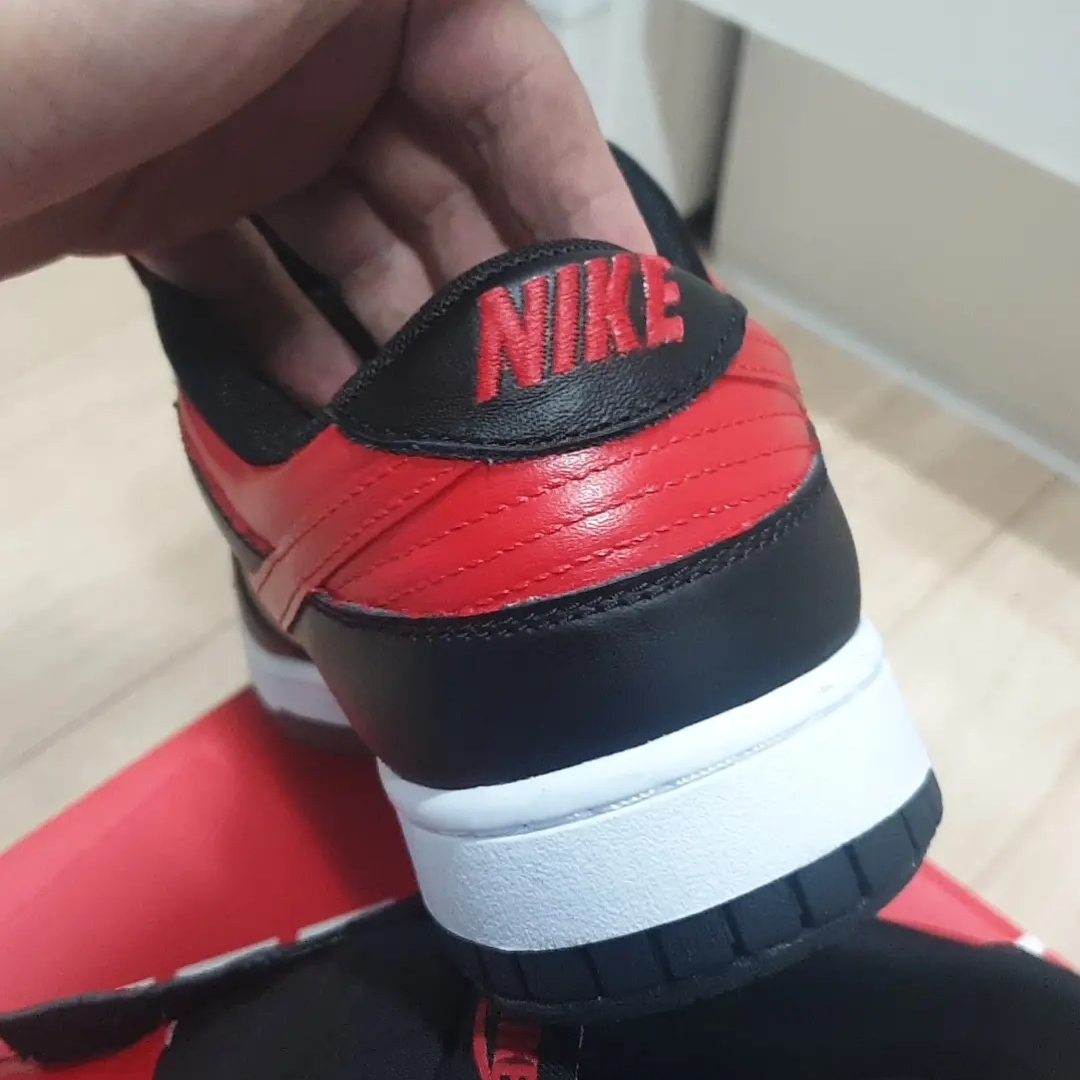 Nike Dunk Low Retro Black 착용 스타일 - 3