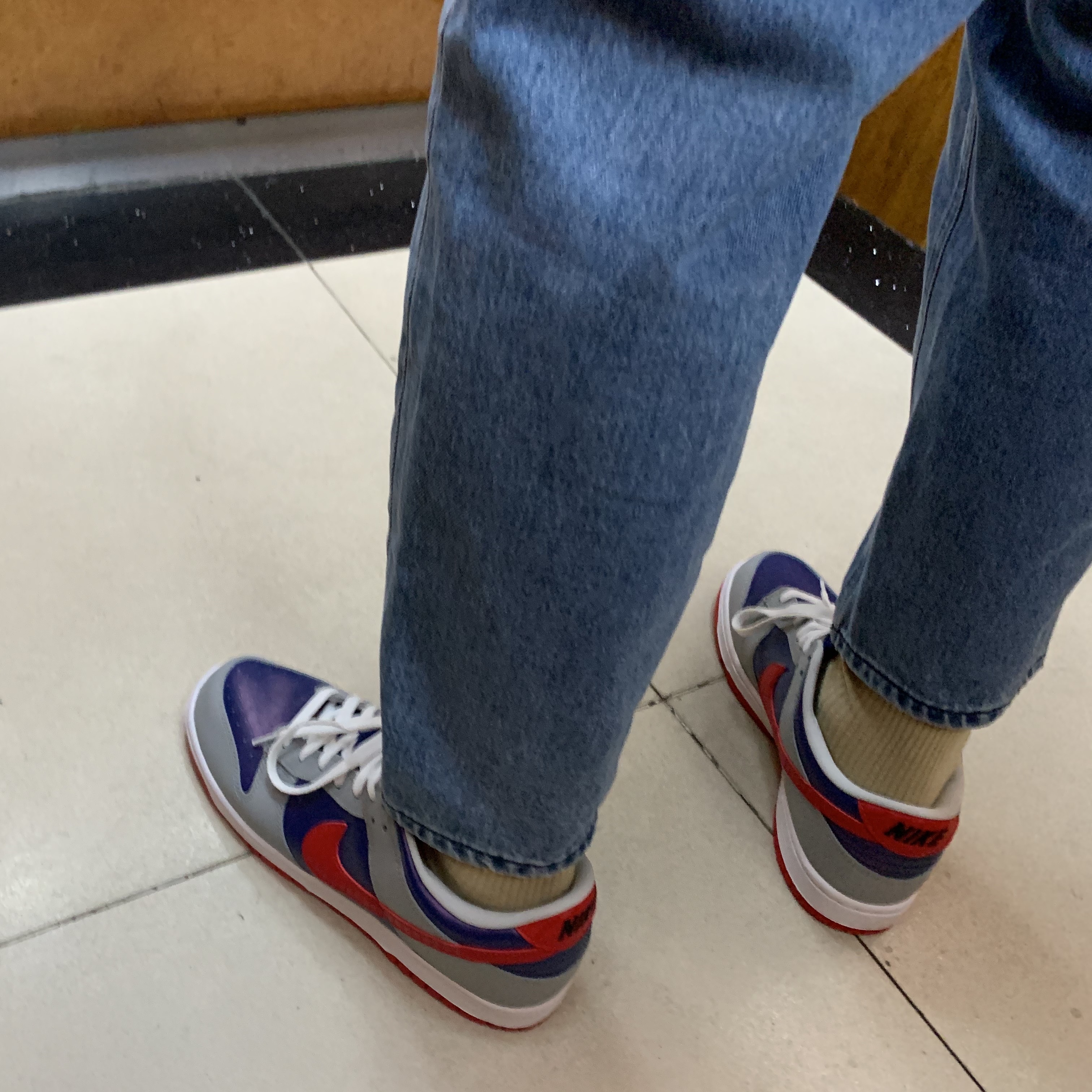 Nike Dunk Low SP Samba 2020 착용 스타일 - 1