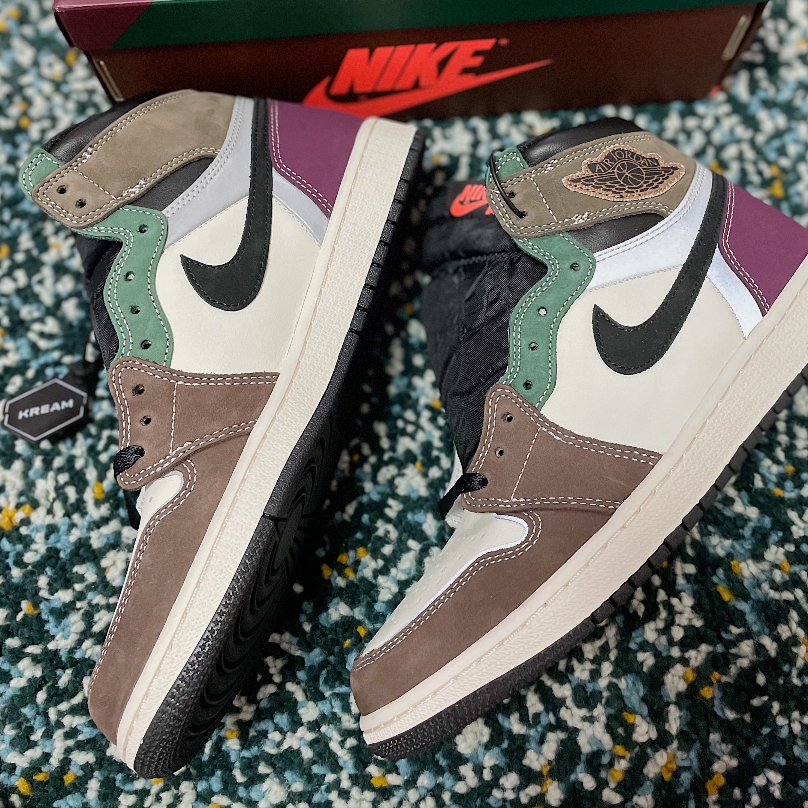 Jordan 1 Retro High OG Craft 착용 스타일 - 2