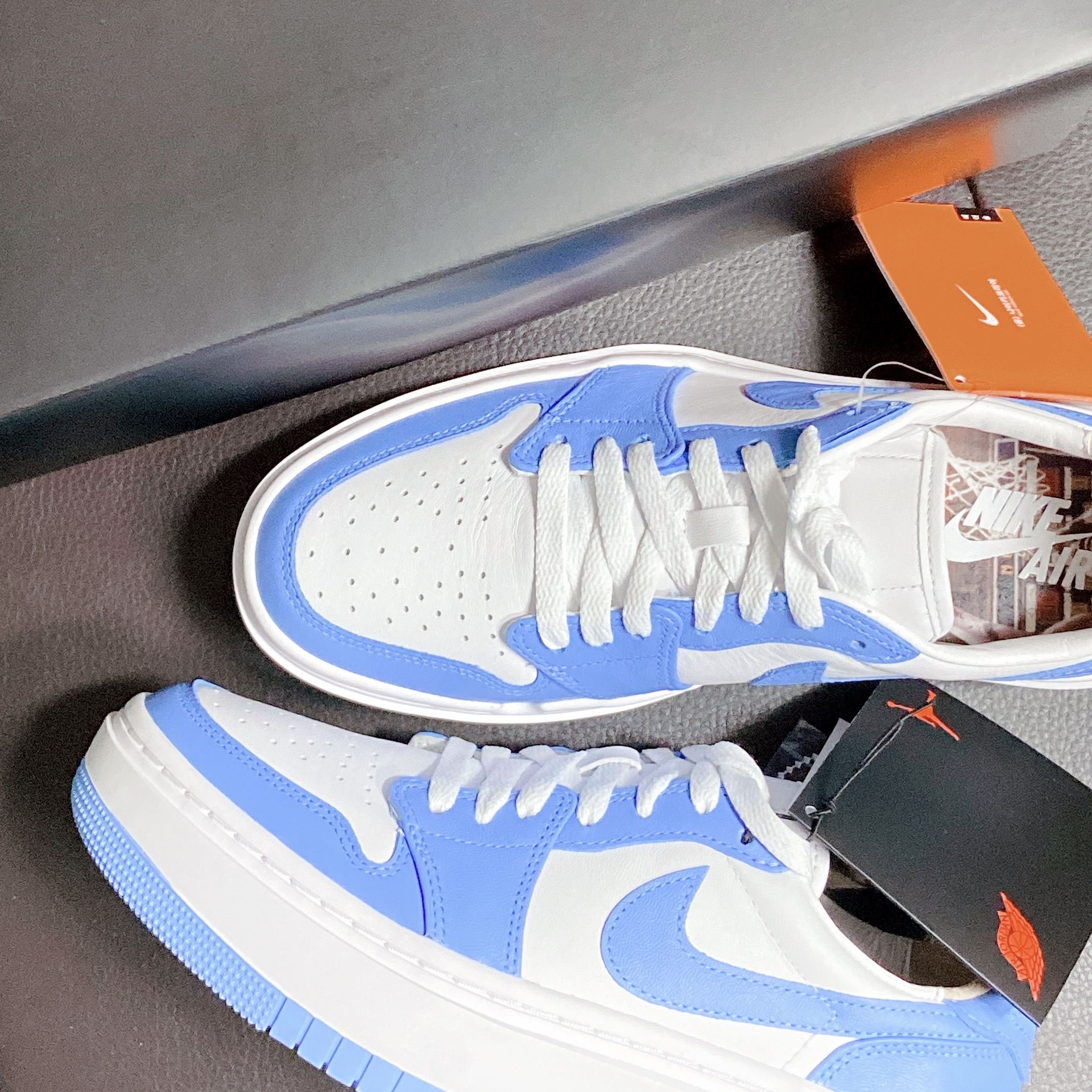 (W) Jordan 1 Elevate Low SE University Blue 착용 스타일