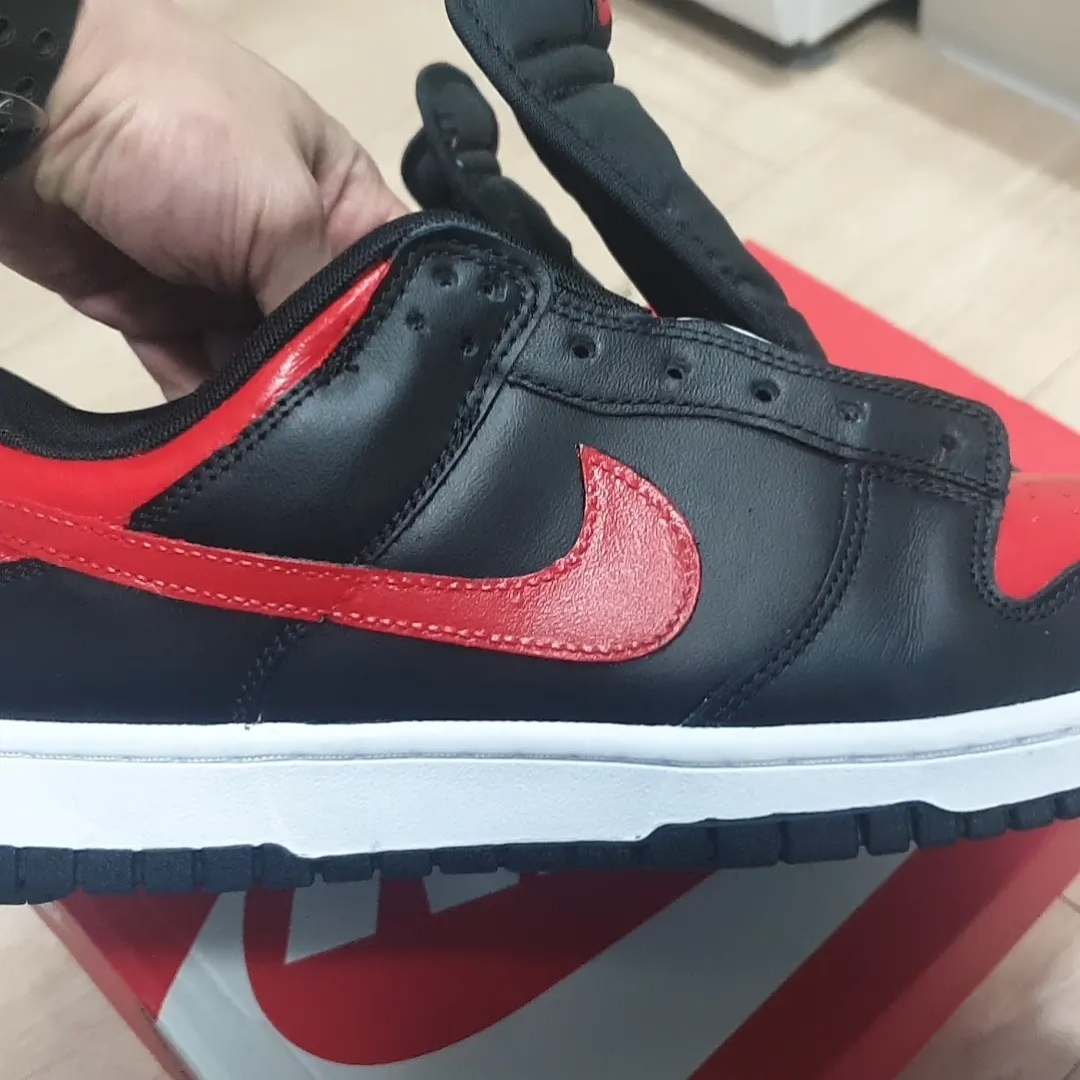 Nike Dunk Low Retro Black 착용 스타일 - 5