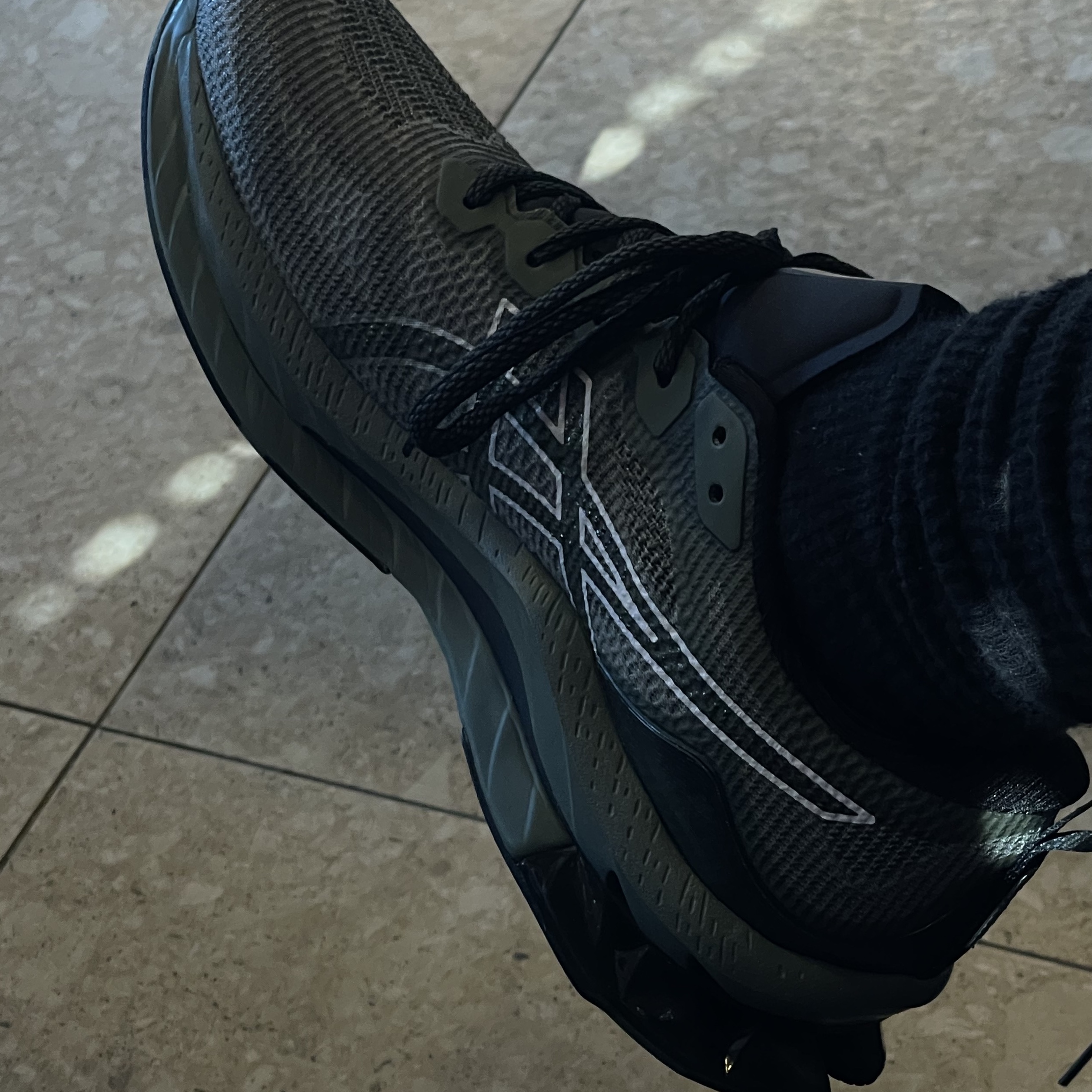 Asics Gel-Kinsei Blast LE Linchen Green White 착용 스타일