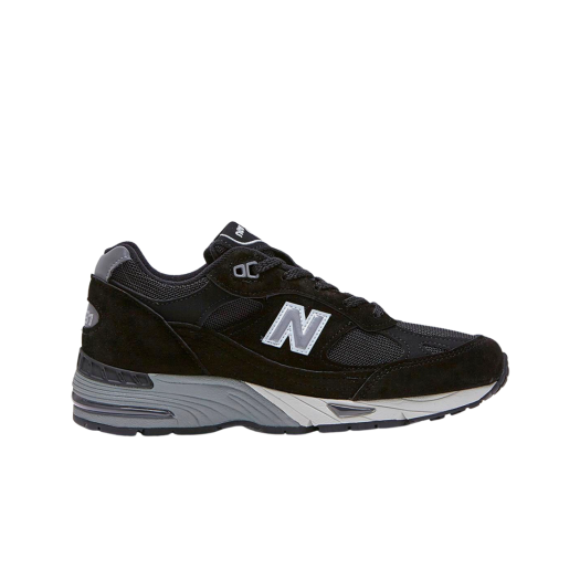 (W) New Balance 991 Made in UK Black Silver
