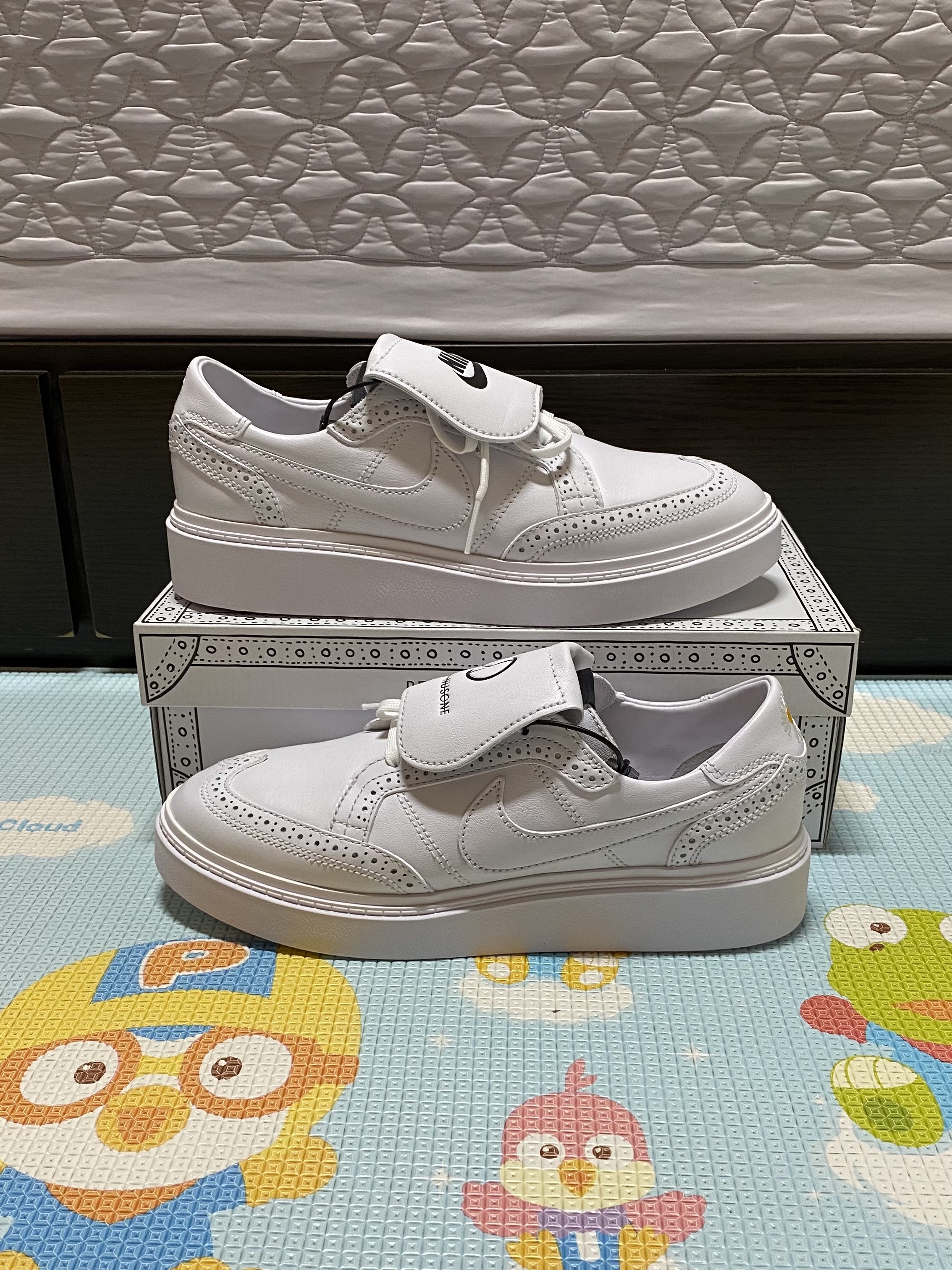 Nike x Peaceminusone Kwondo1 White 착용 스타일 - 2