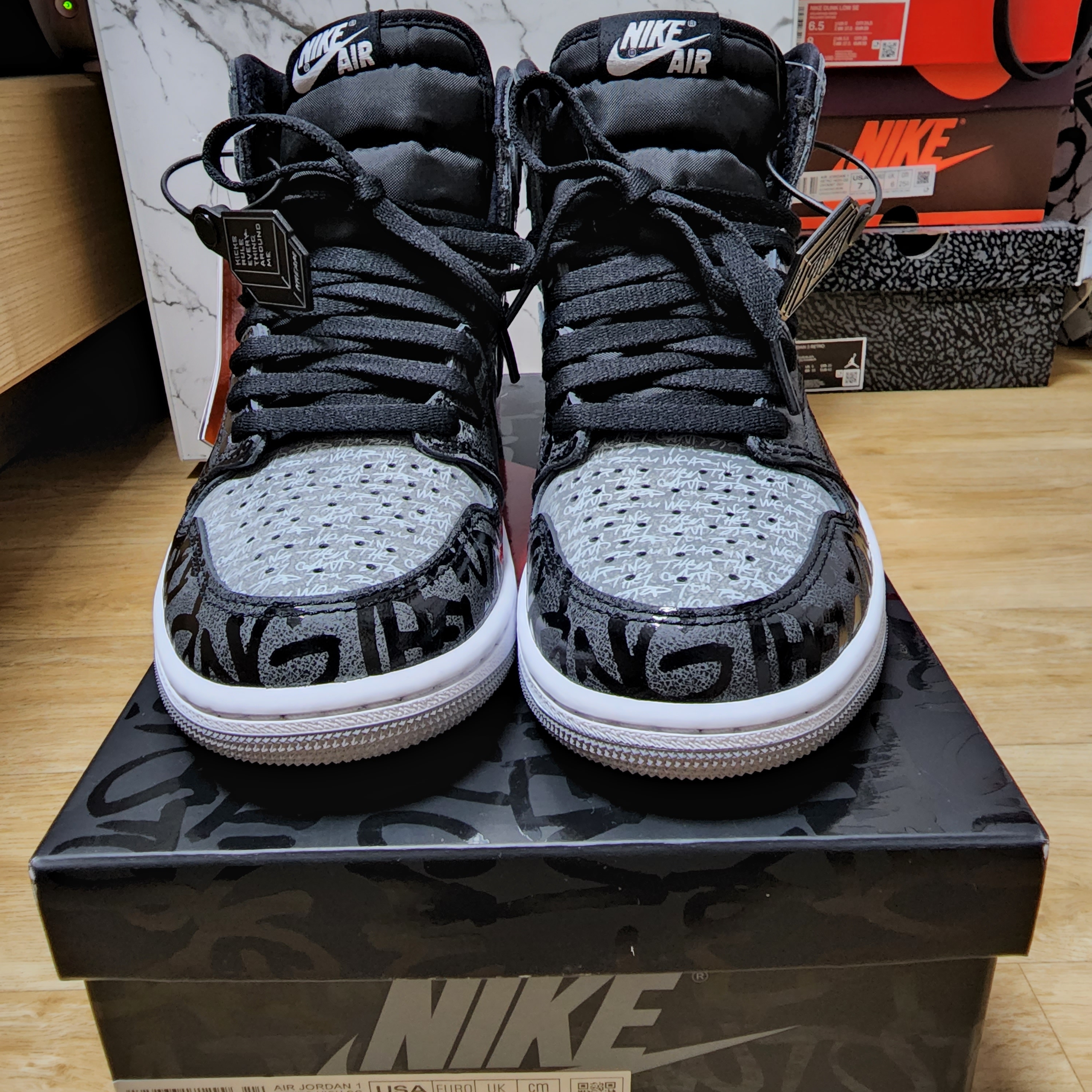 Jordan 1 Retro High OG Rebellionaire 착용 스타일 - 2