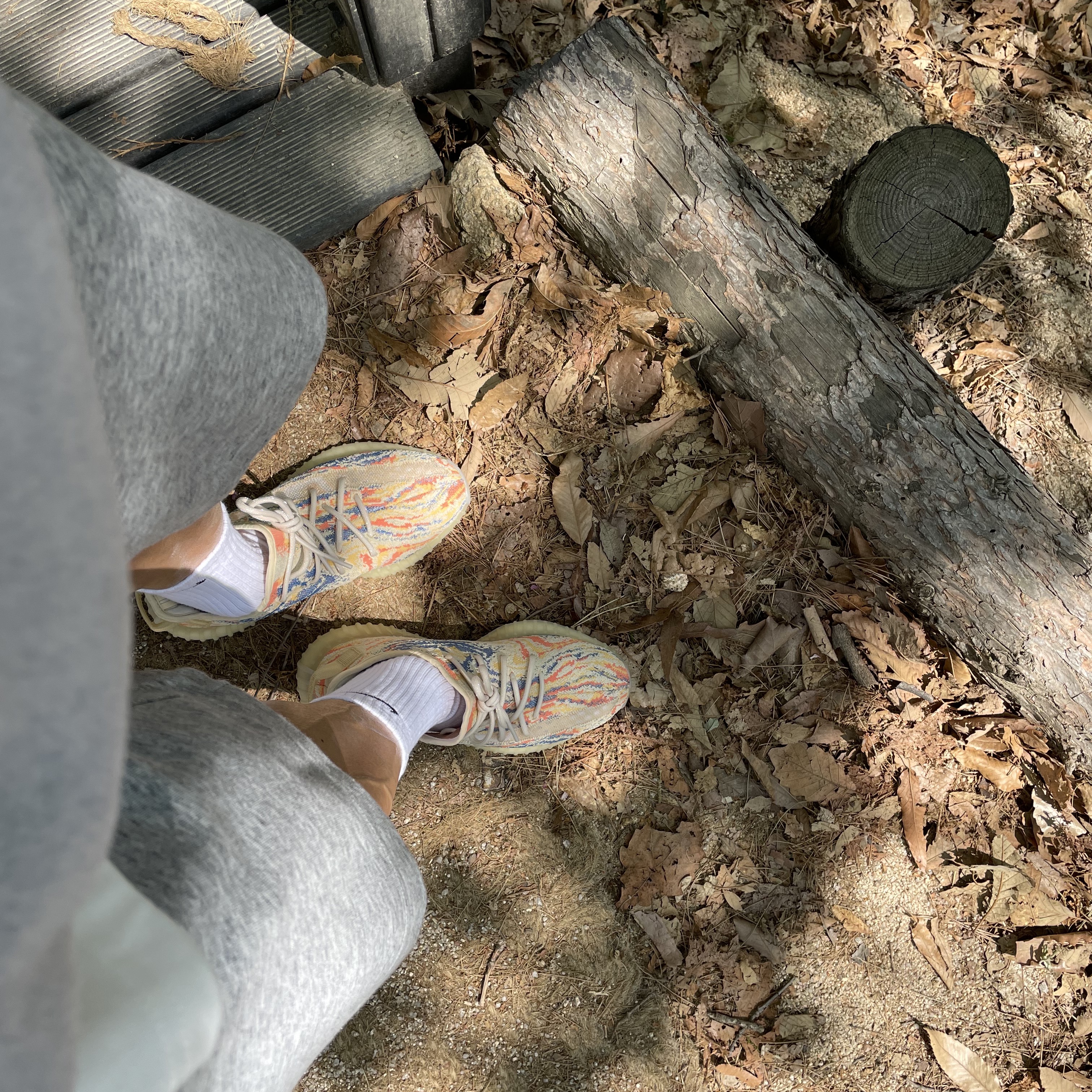 Adidas Yeezy Boost 350 V2 MX Oat 착용 스타일
