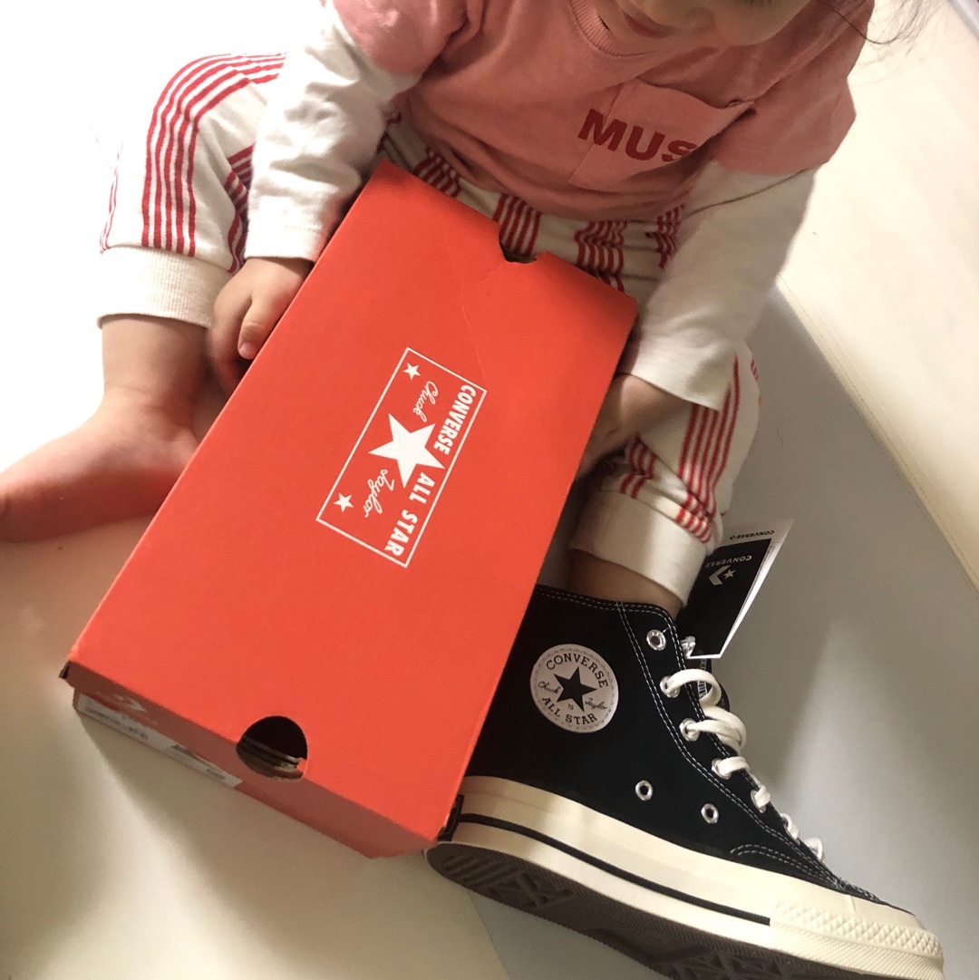 Converse Chuck 70 Hi Black 착용 스타일