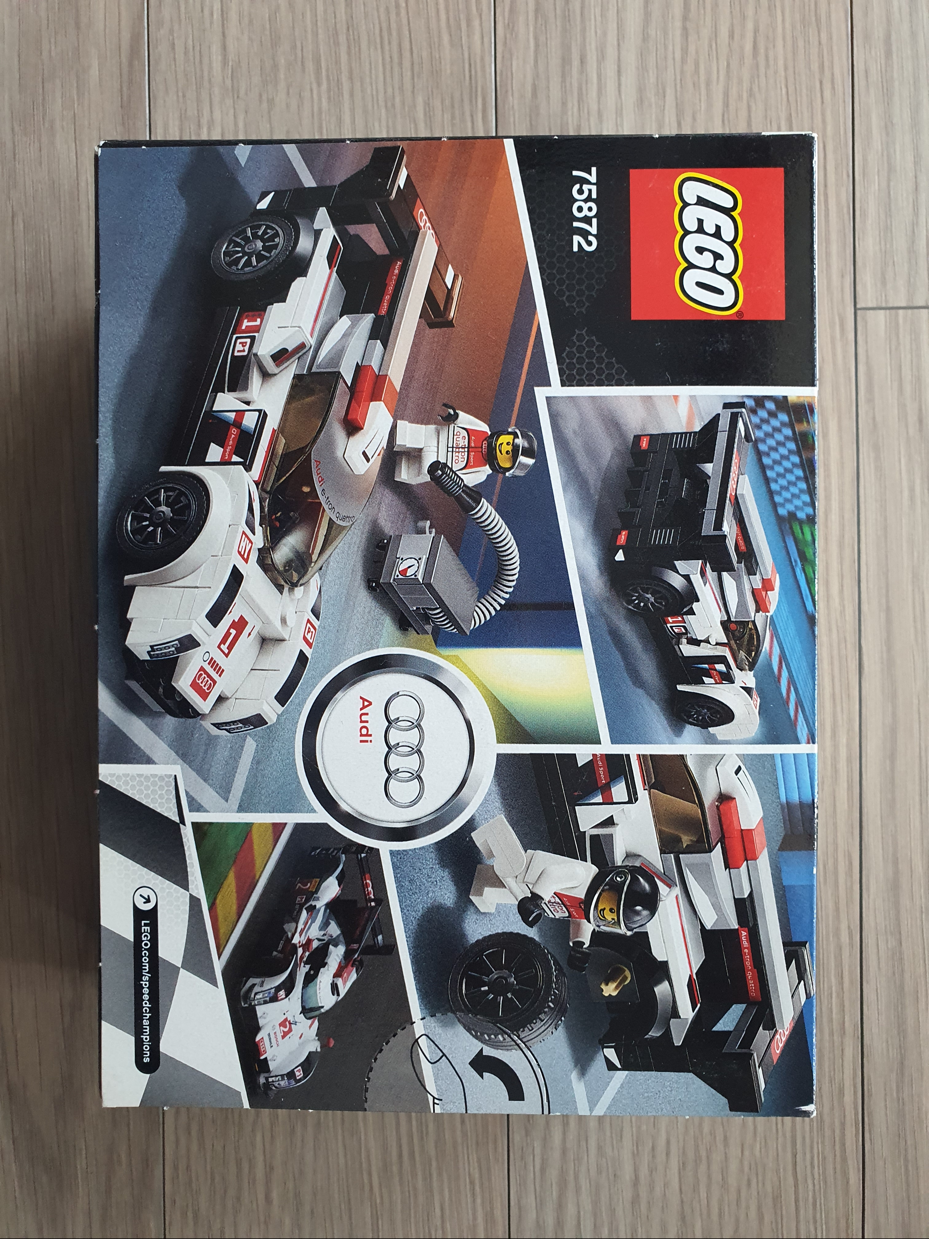 Lego Audi R18 E-Tron Quattro 착용 스타일 - 2