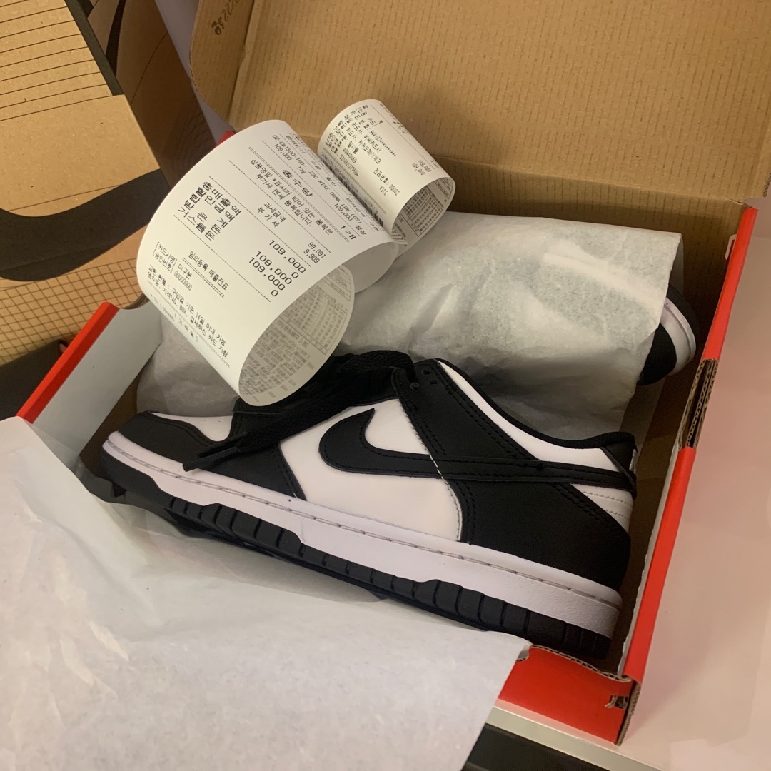 (W) Nike Dunk Low Black 착용 스타일
