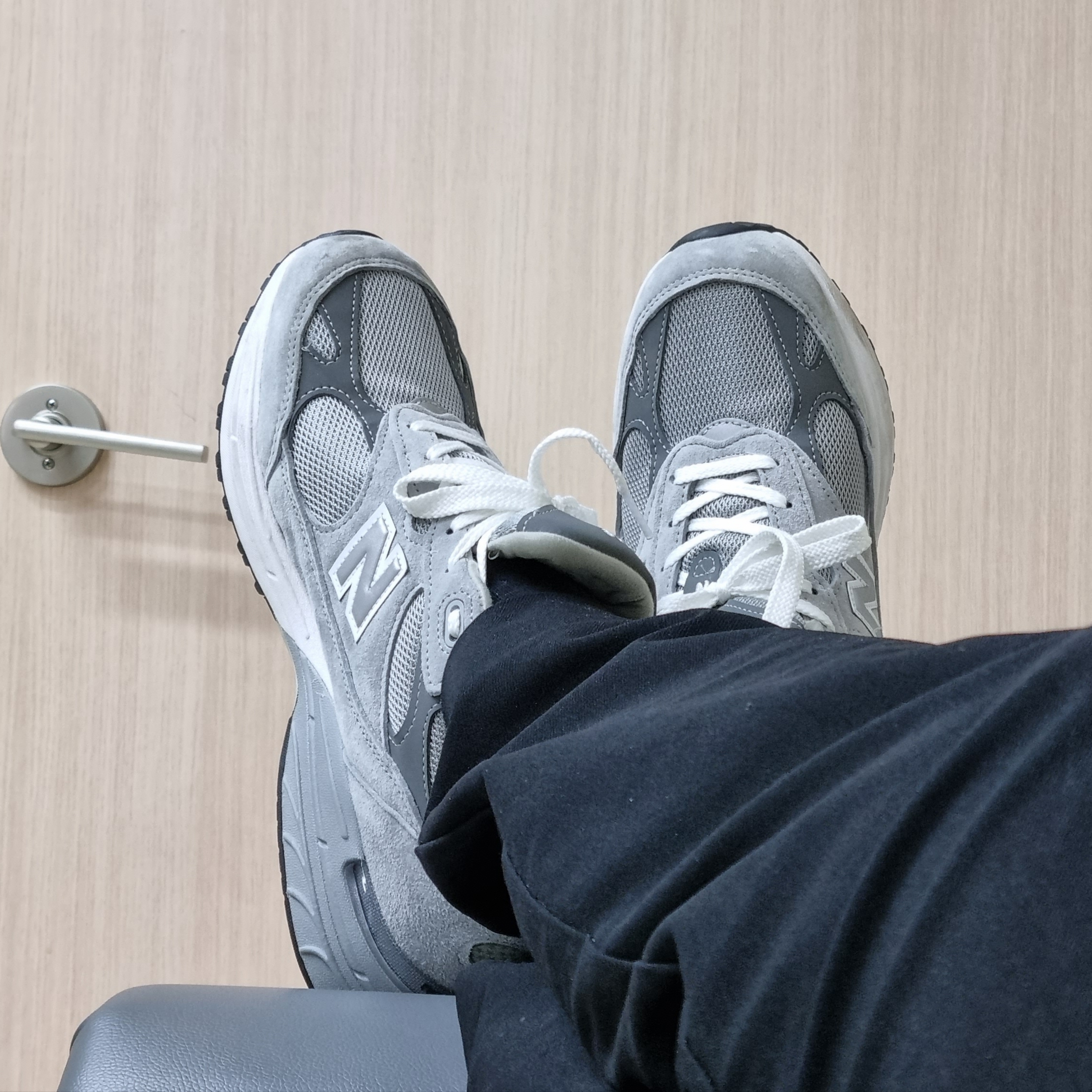 New Balance 993 Made in USA Grey - D Standard 착용 스타일
