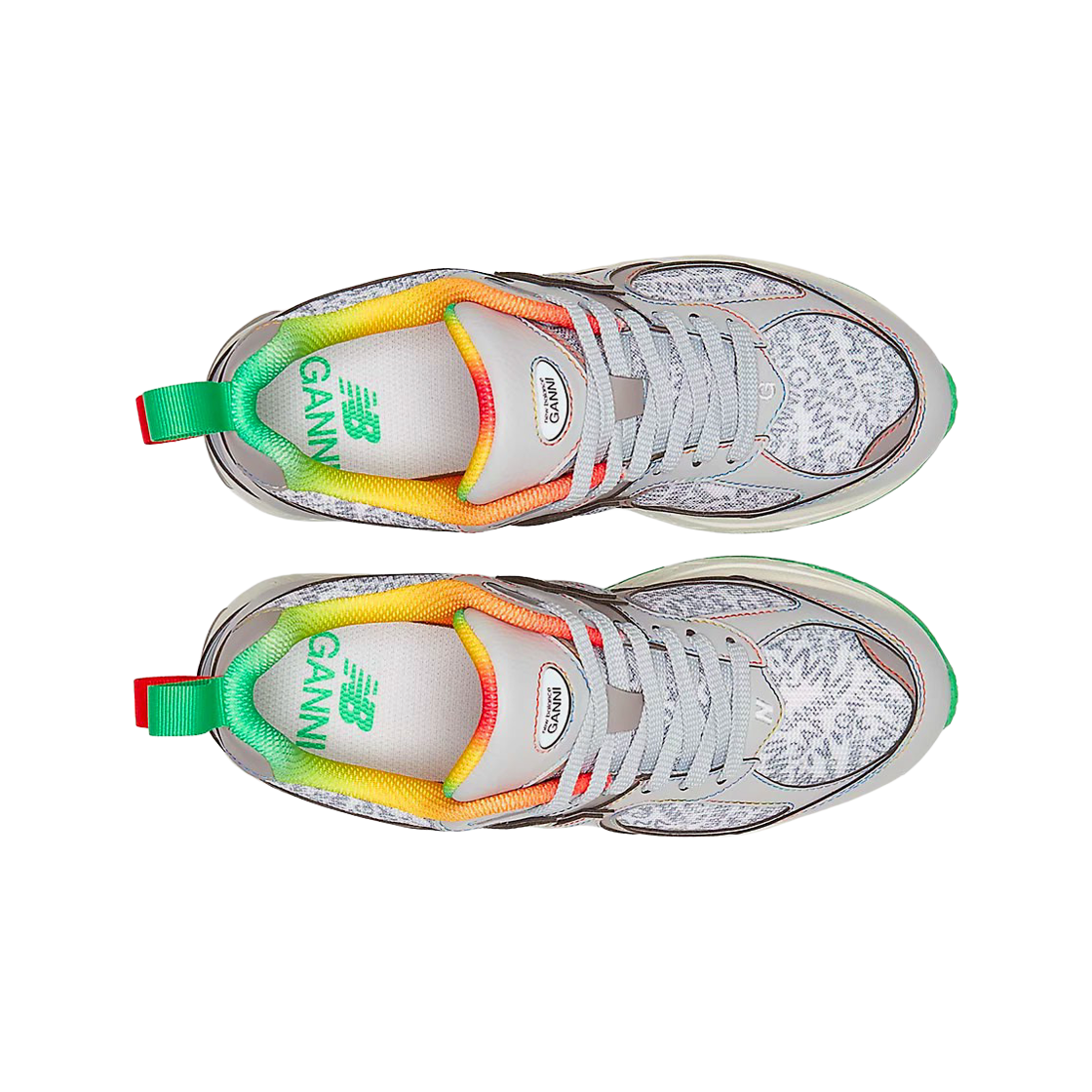 뉴발란스 x 가니 2002R 레인 클라우드 아일랜드 그린(New Balance x Ganni 2002R Rain Cloud Island Green) - 2