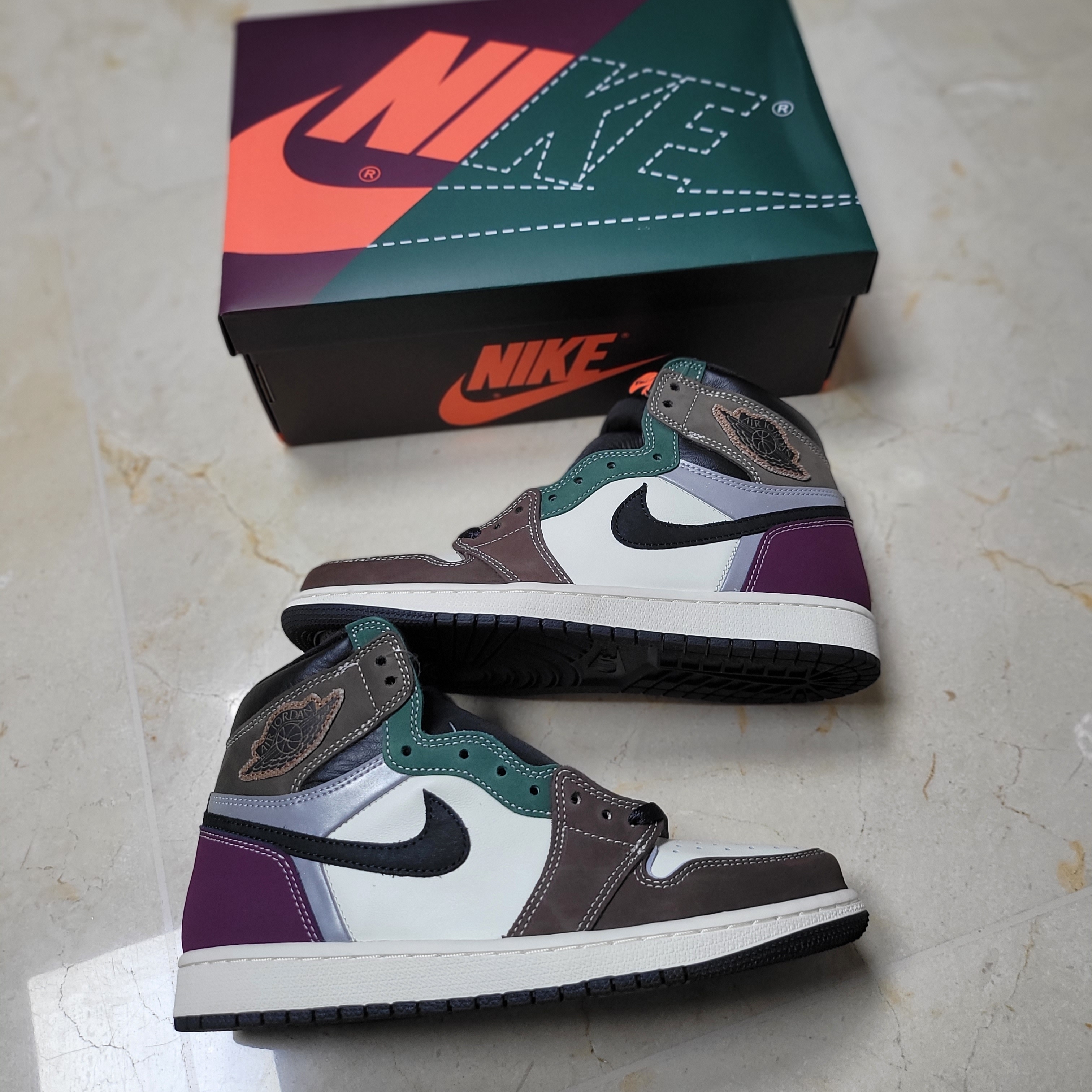 Jordan 1 Retro High OG Craft 착용 스타일 - 1