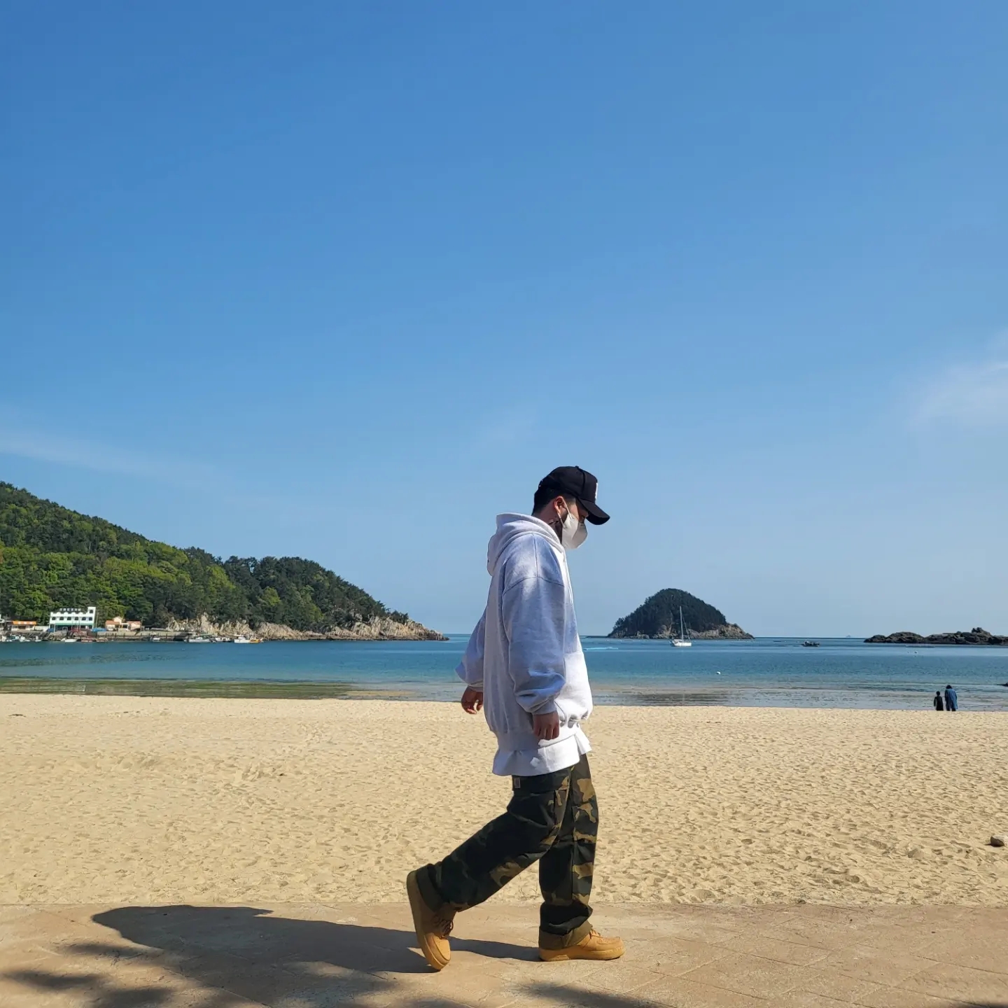 Nike Air Force 1 '07 WB Flax 착용 스타일 - 3