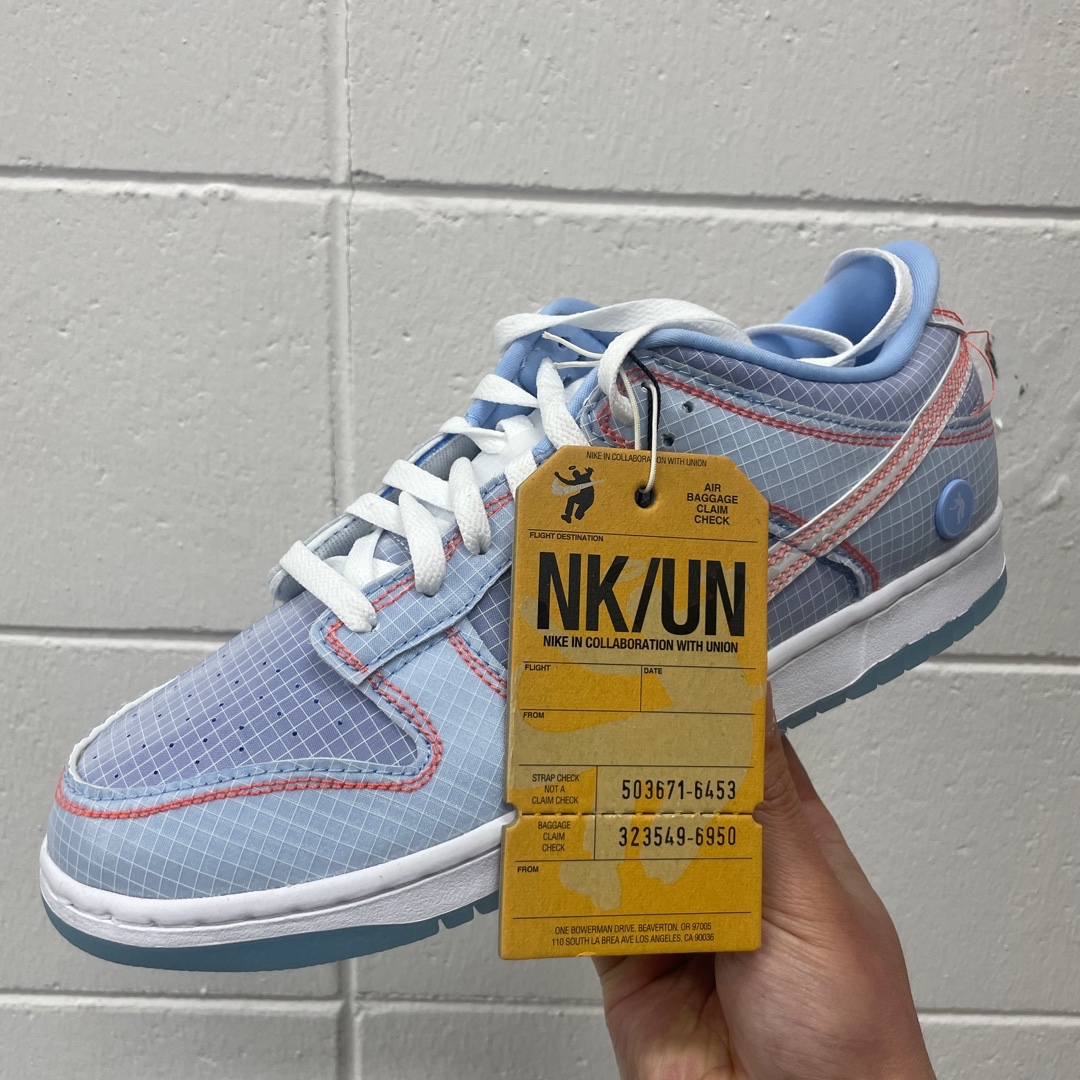 Nike x Union Dunk Low Passport Pack Argon 착용 스타일