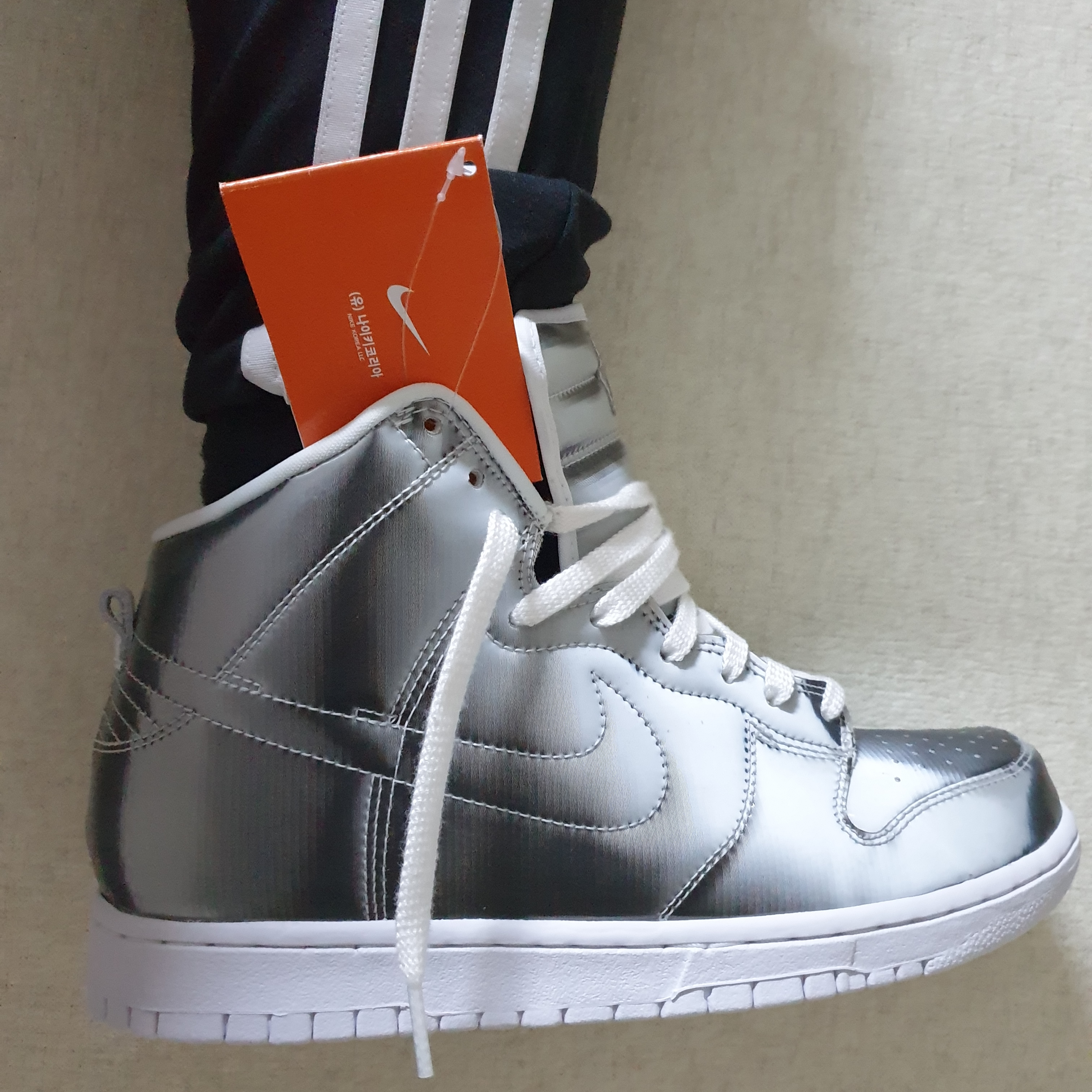 Nike x Clot Dunk High Flux 착용 스타일