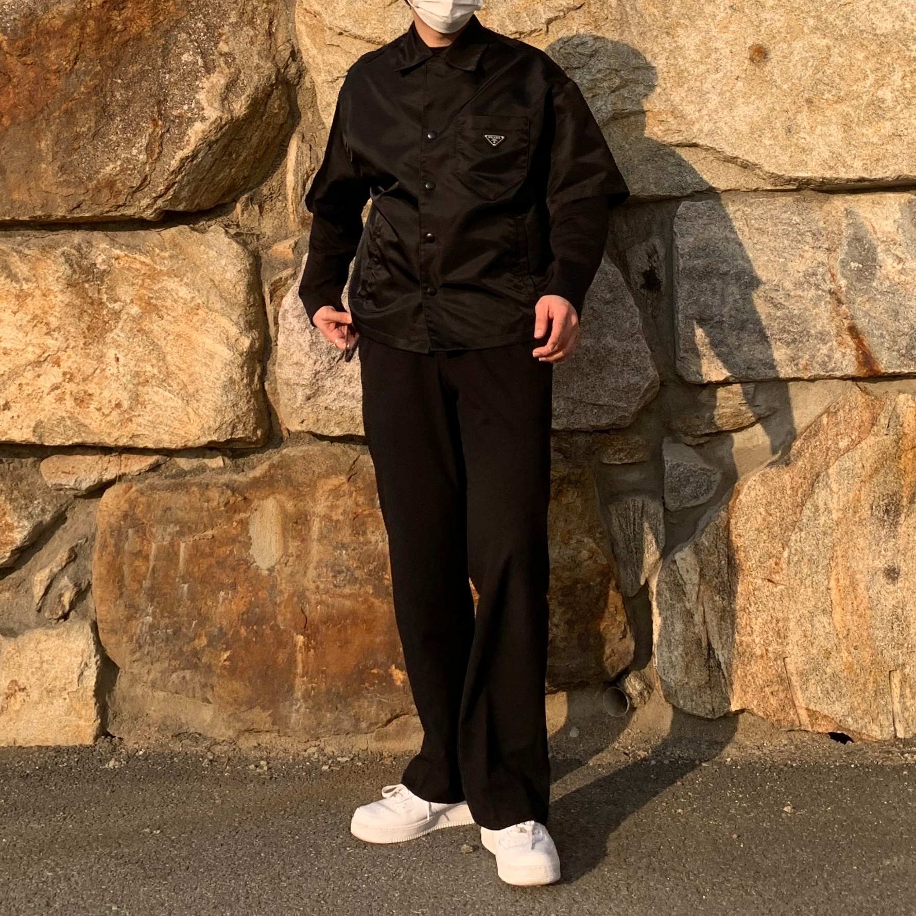 Nike Air Force 1 '07 Low White 착용 스타일