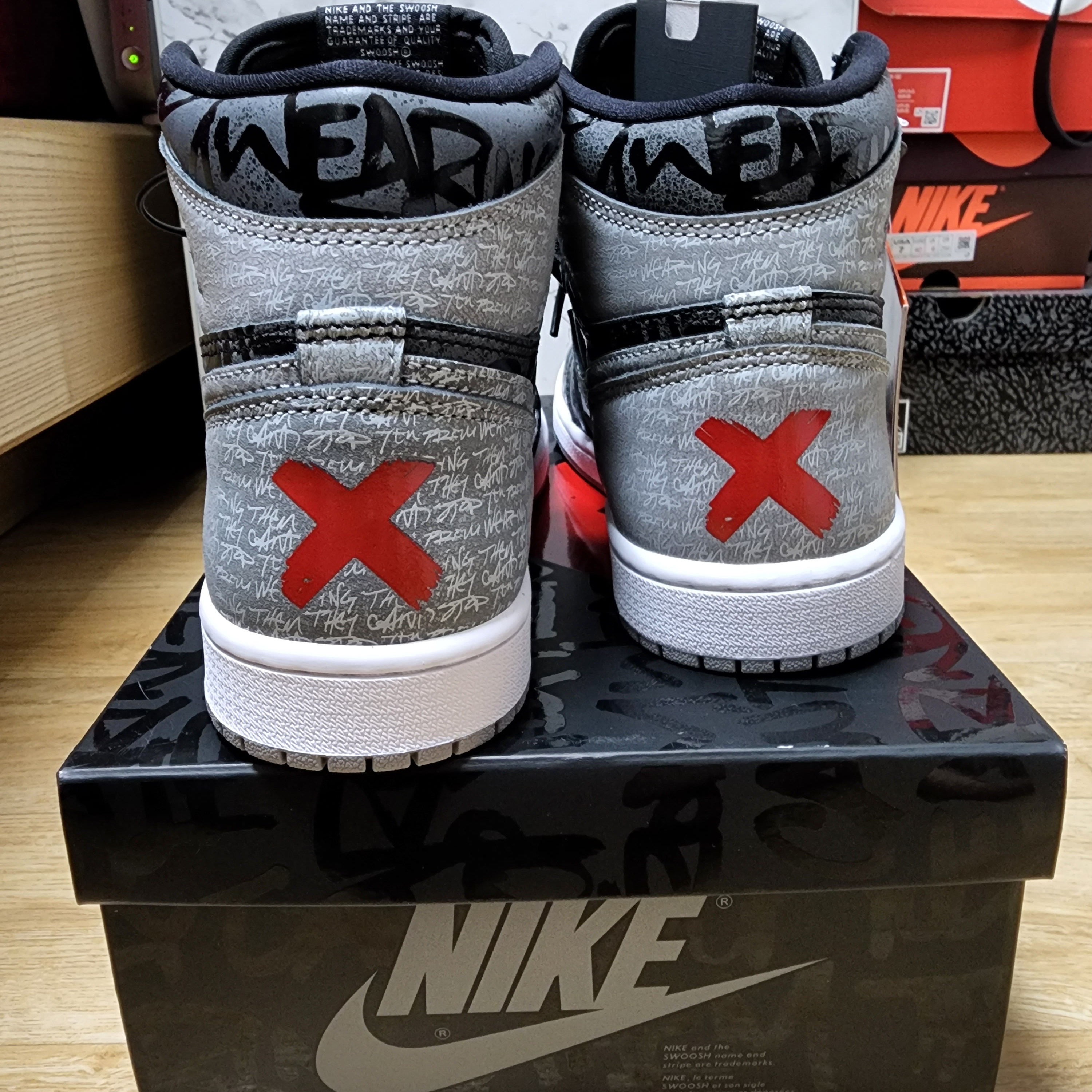 Jordan 1 Retro High OG Rebellionaire 착용 스타일 - 4