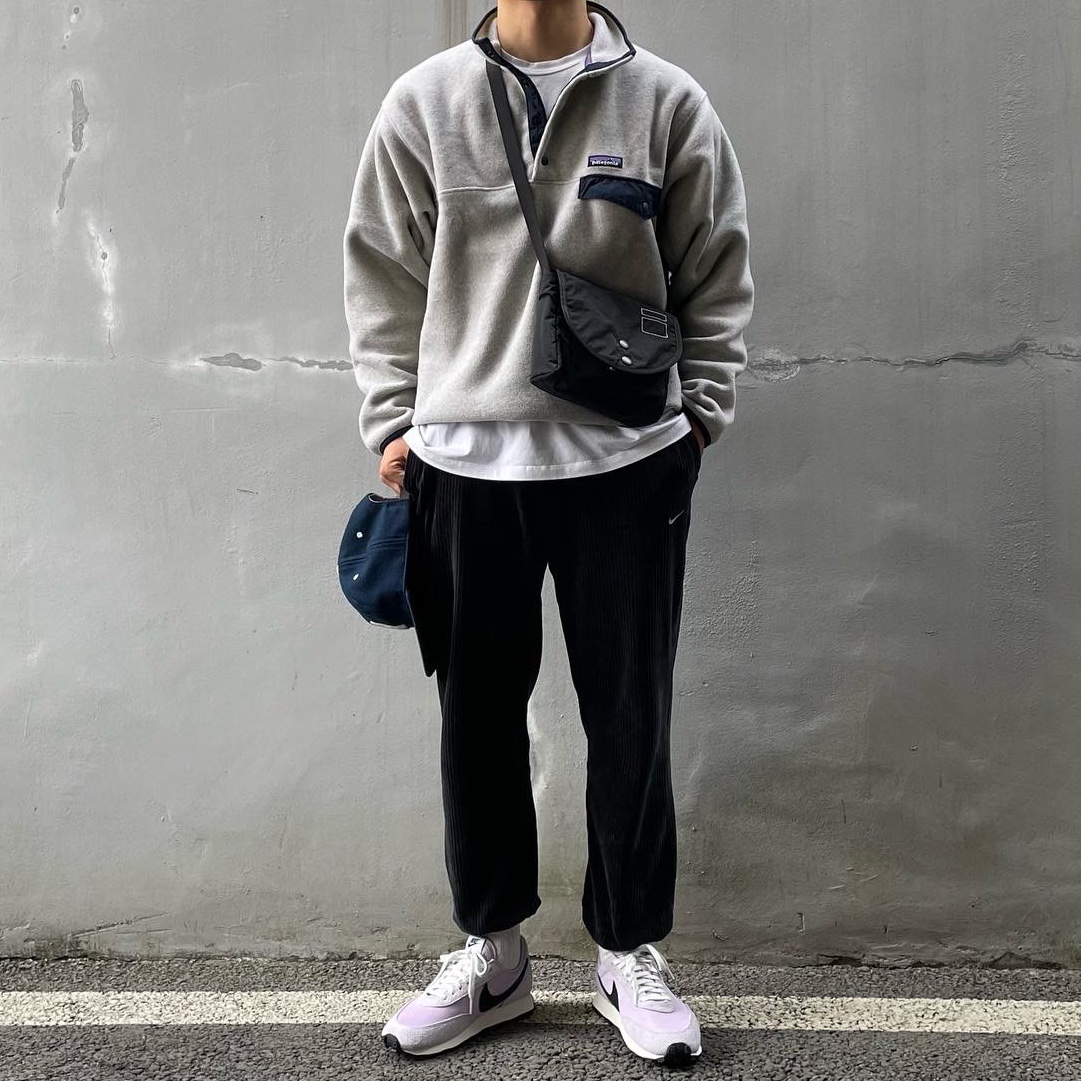 Nike Daybreak SP Lavender Mist 착용 스타일