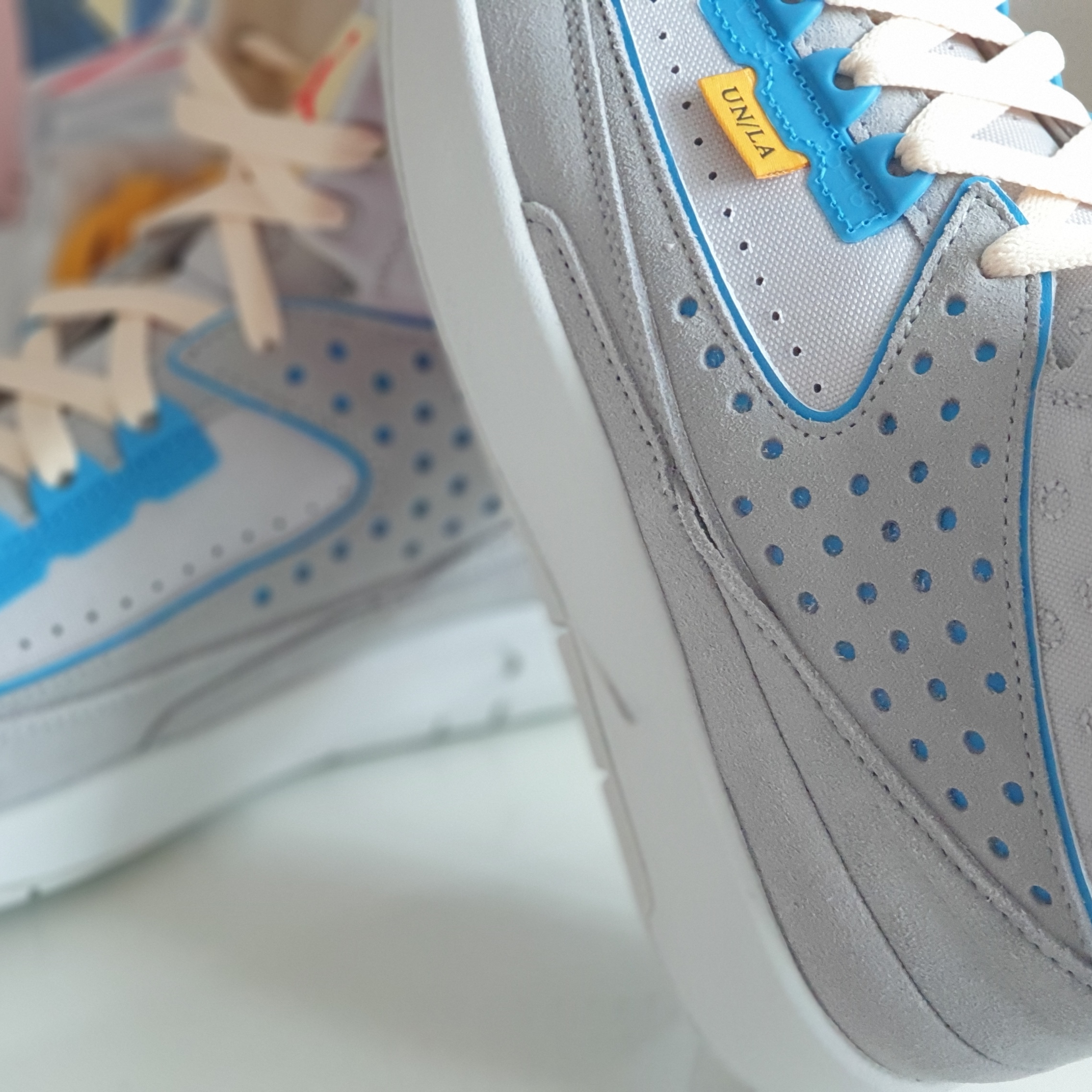 Jordan 2 x Union Retro SP Grey Fog 착용 스타일 - 1