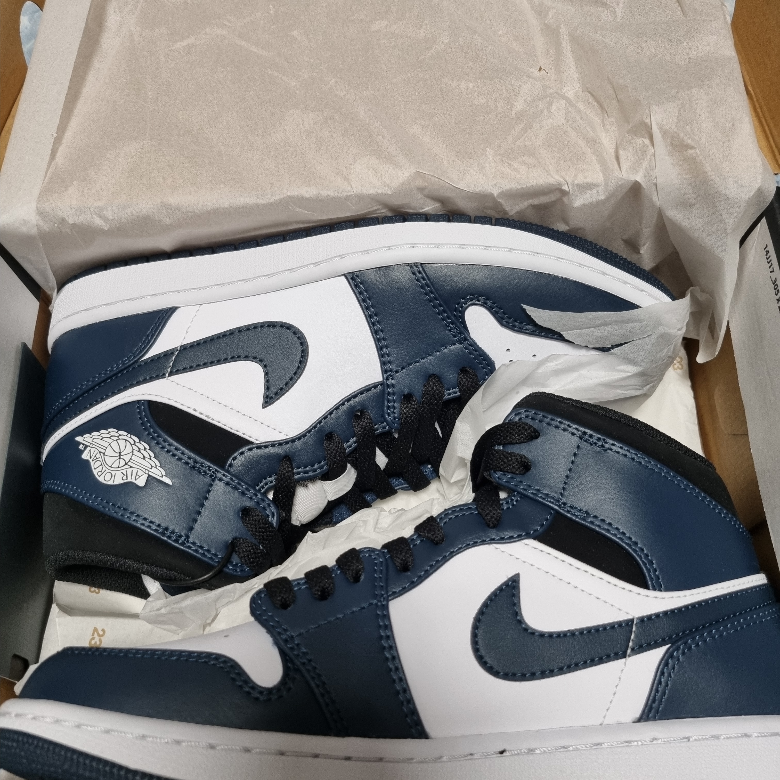 Jordan 1 Mid Dark Teal 착용 스타일
