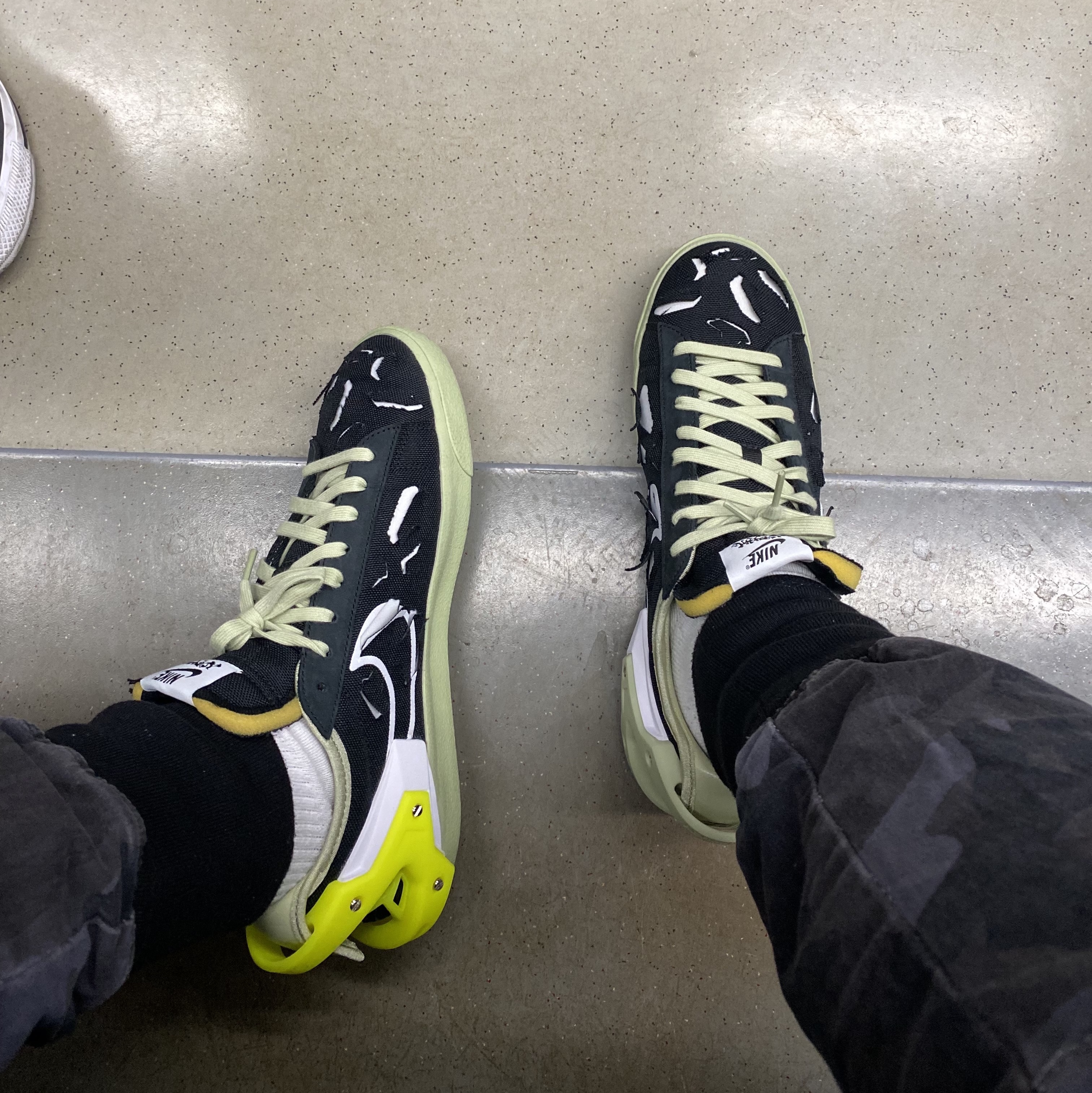 Nike x Acronym Blazer Low Black 착용 스타일 - 2