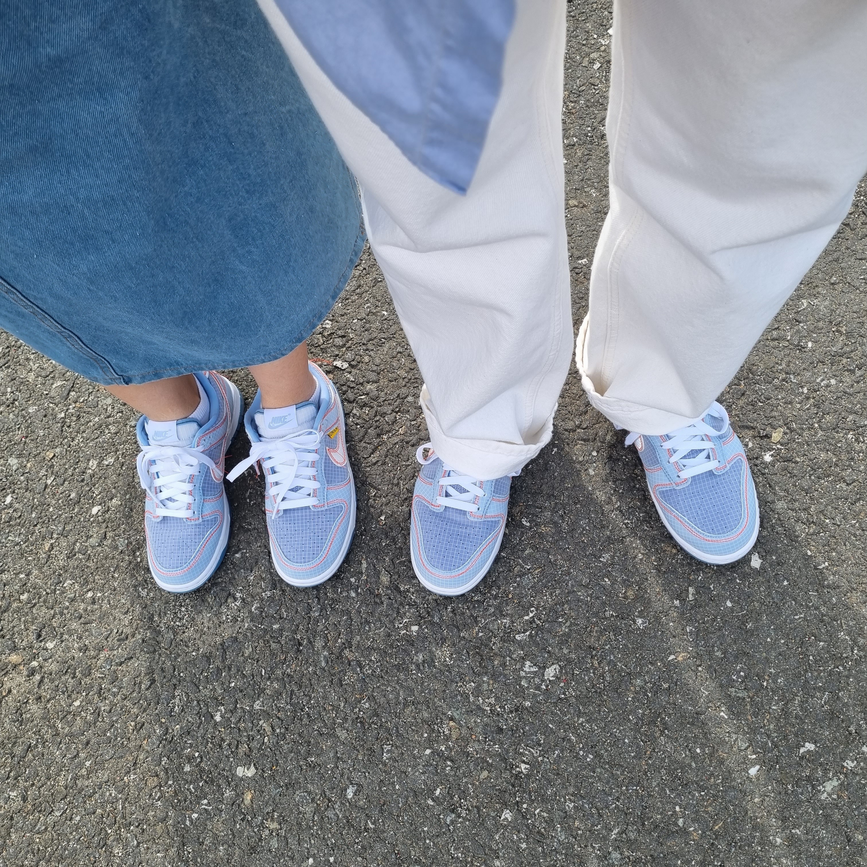 Nike x Union Dunk Low Passport Pack Argon 착용 스타일