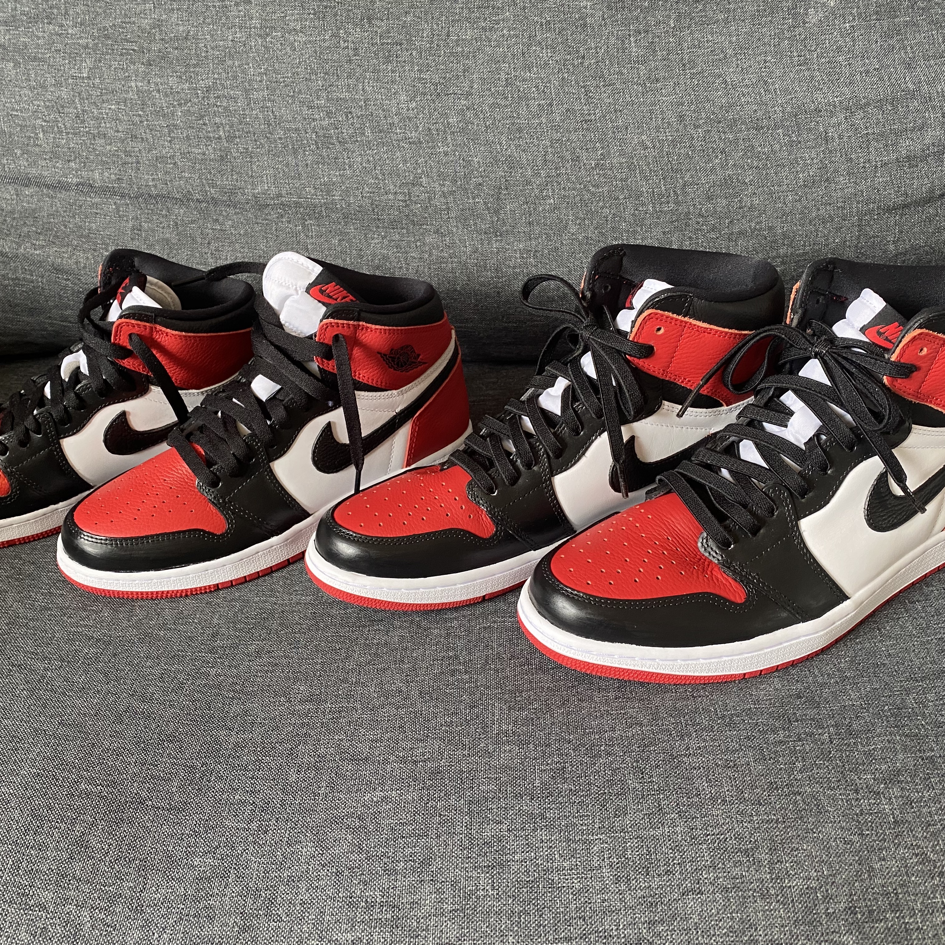 Jordan 1 Retro High OG Heritage, (GS) Jordan 1 Retro High OG Heritage 착용 스타일
