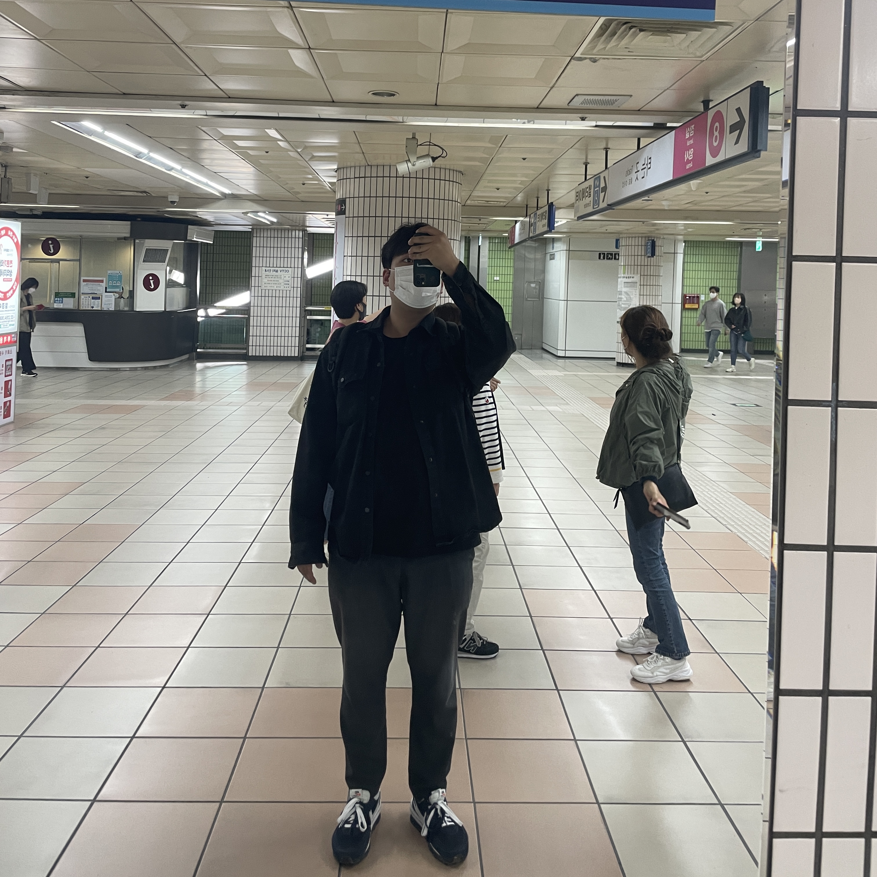 Nike x Sacai x Fragment LDWaffle Blackened Blue 착용 스타일