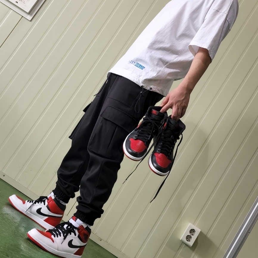 Jordan 1 Retro High OG Patent Bred, Jordan 1 Retro High OG Heritage 착용 스타일