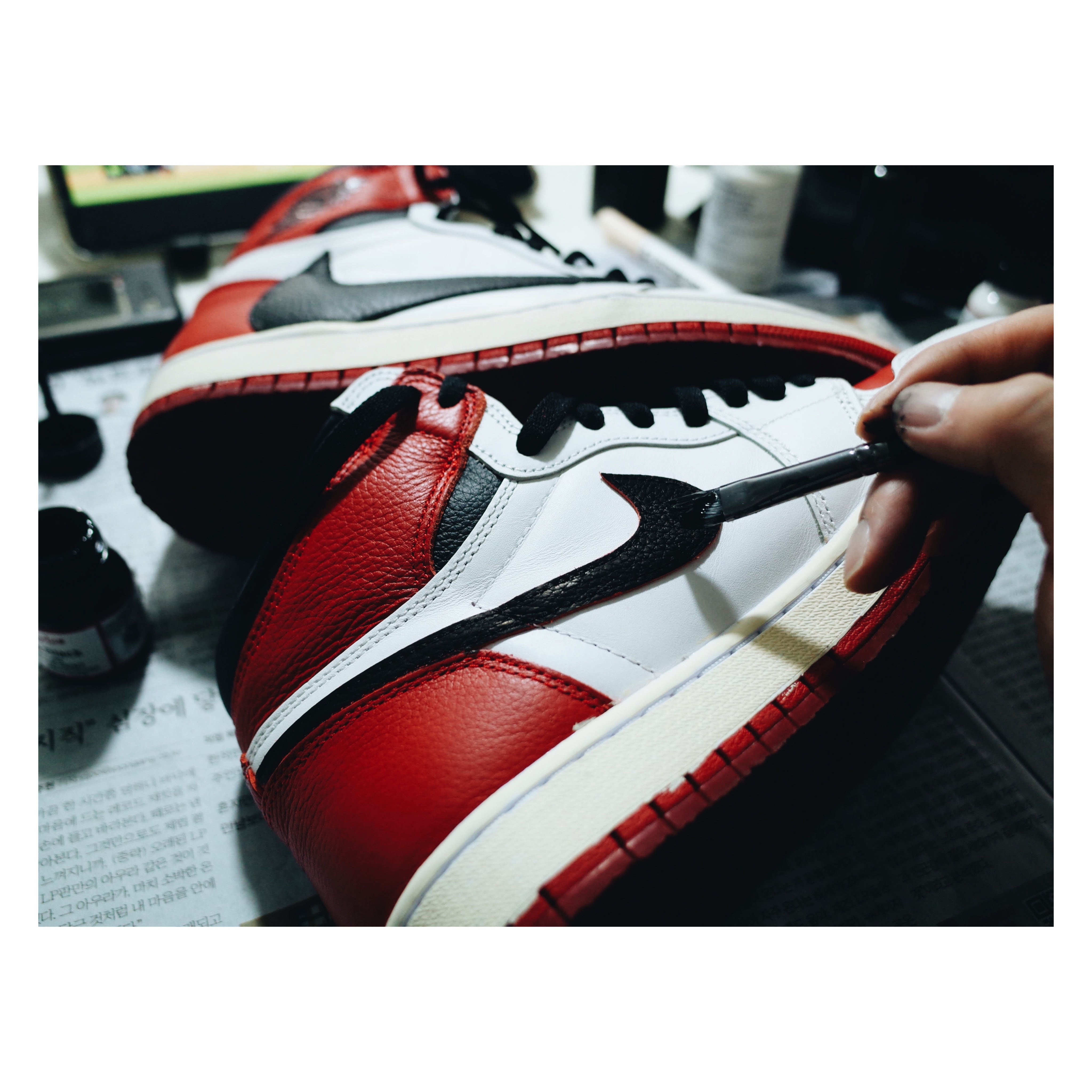 Jordan 1 Retro High OG Heritage 착용 스타일 - 2
