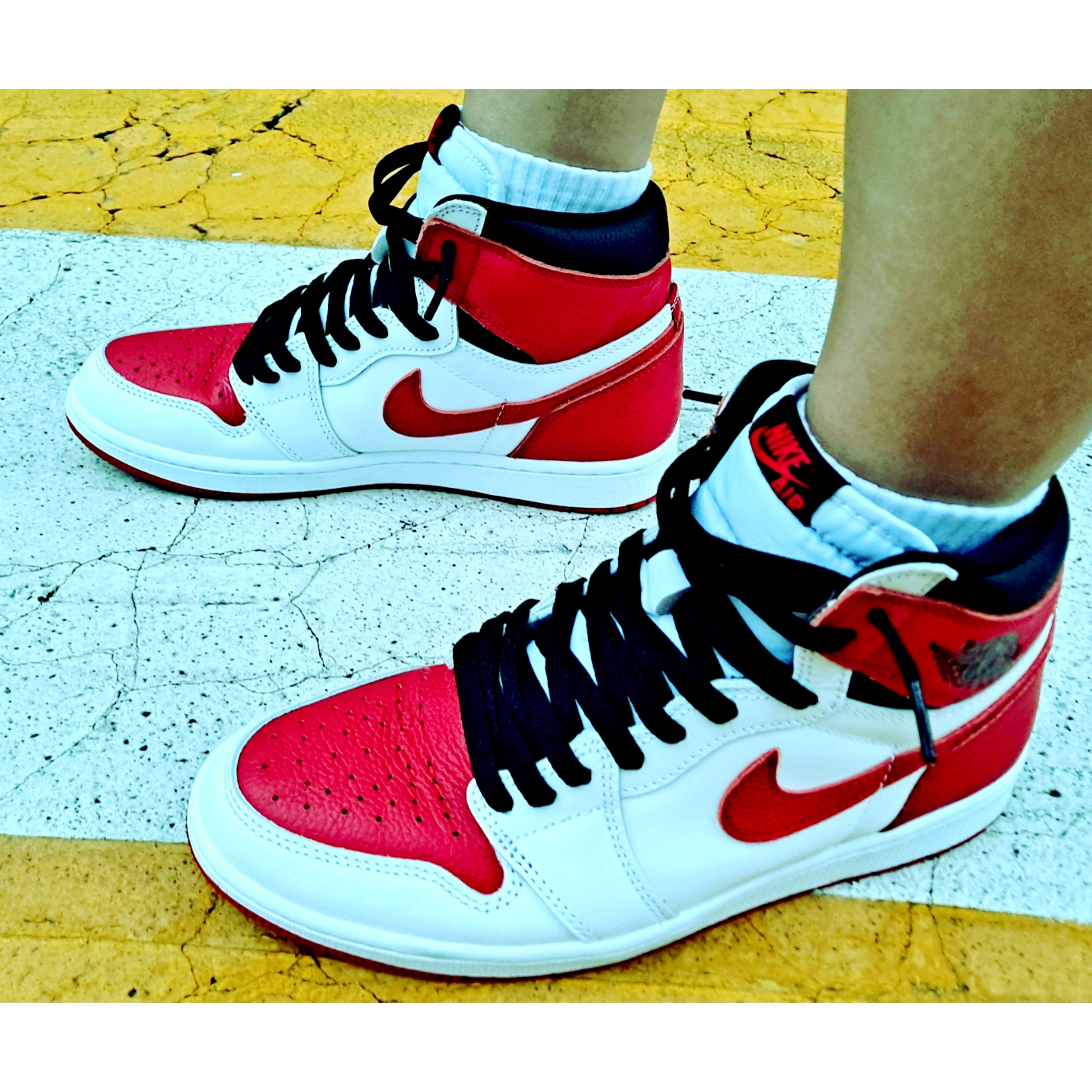Jordan 1 Retro High OG Heritage 착용 스타일